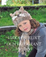 Omslag: Virka djurlikt och färggrant