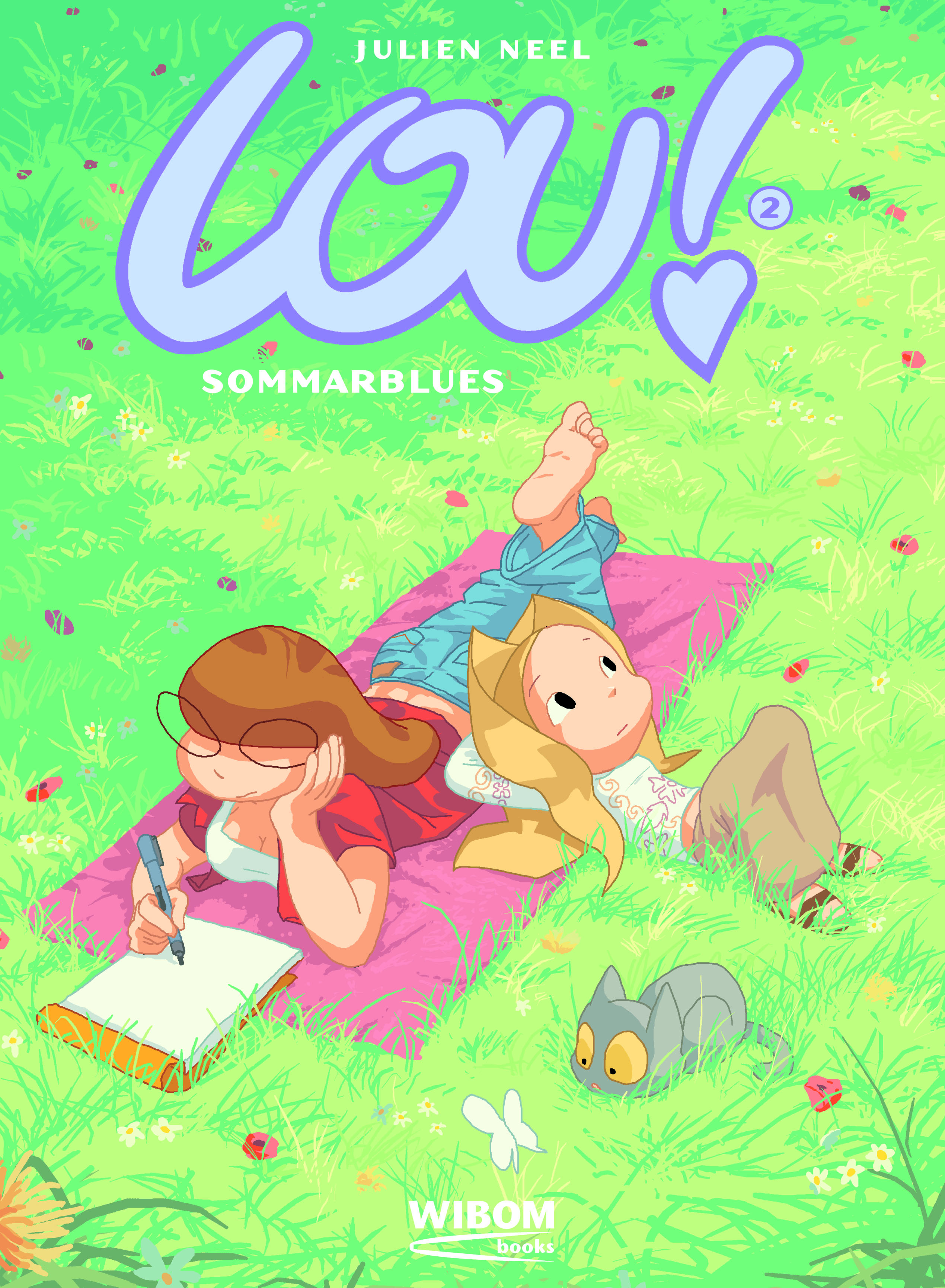 Omslag: Lou 2. Sommarblues