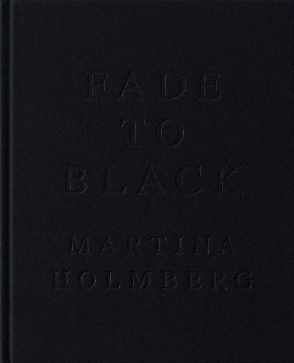 Omslag: Fade to Black