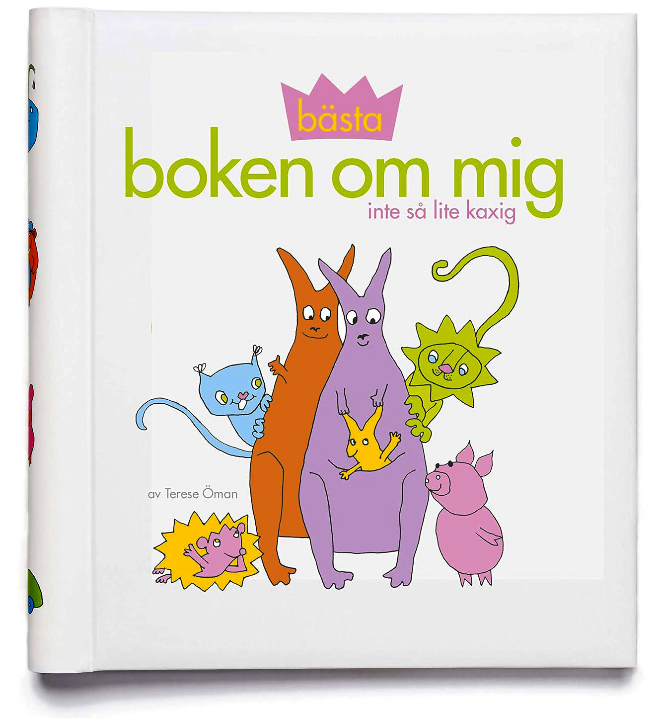 Omslag: Bästa boken om mig