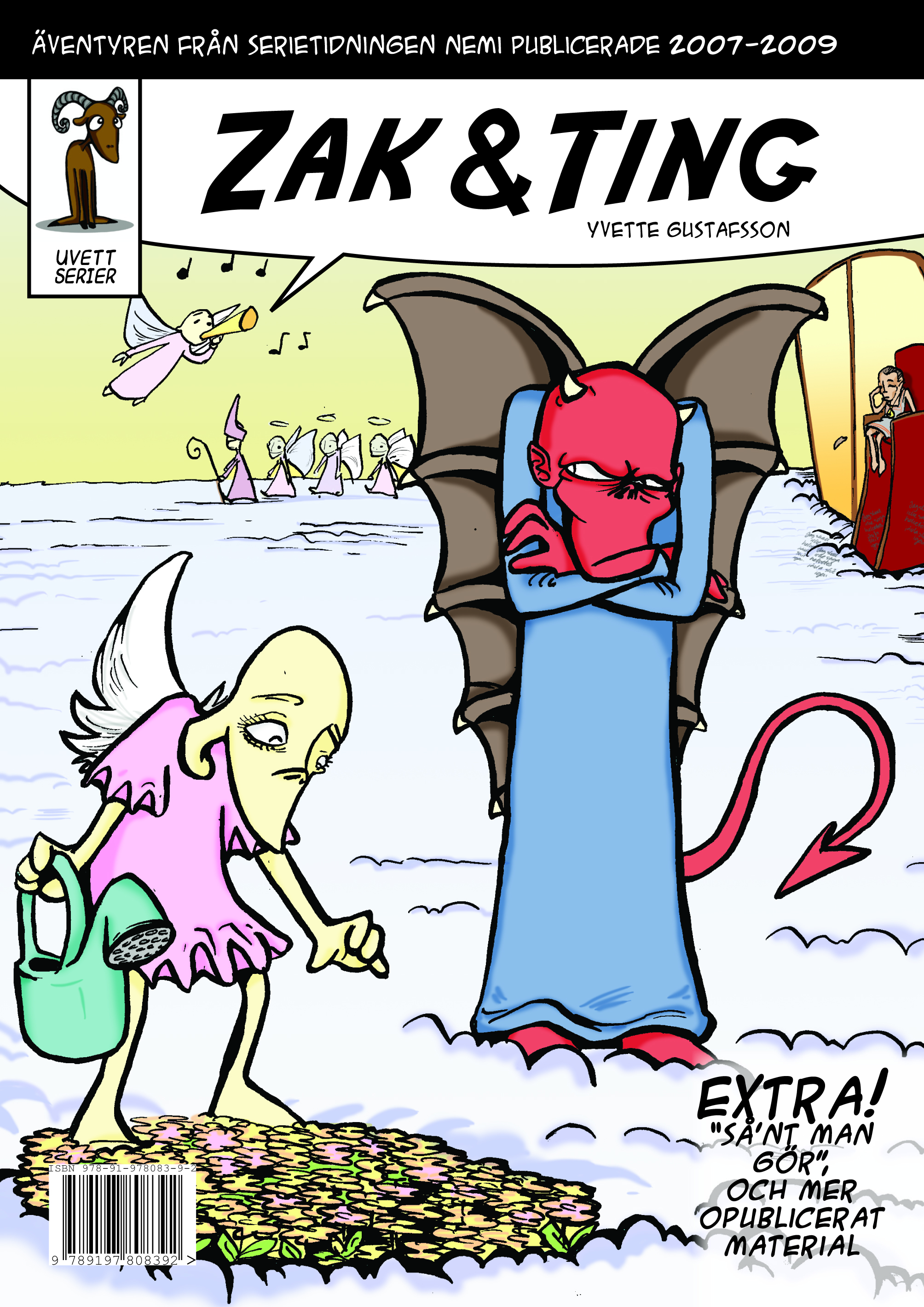 Omslag: Zak & Ting : äventyren från serietidningen Nemi publicerade 2007-2009