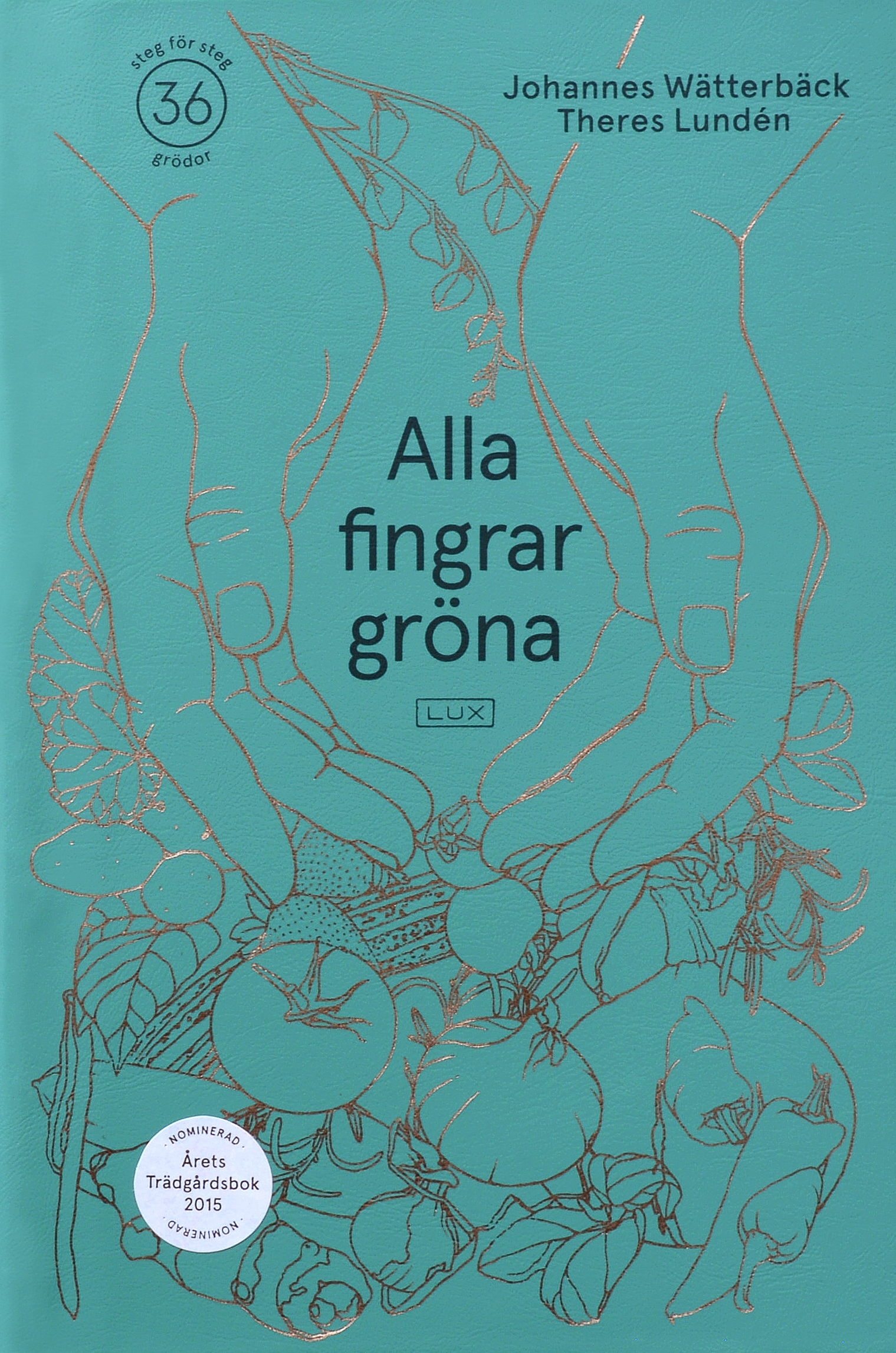 Omslag: Alla fingrar gröna