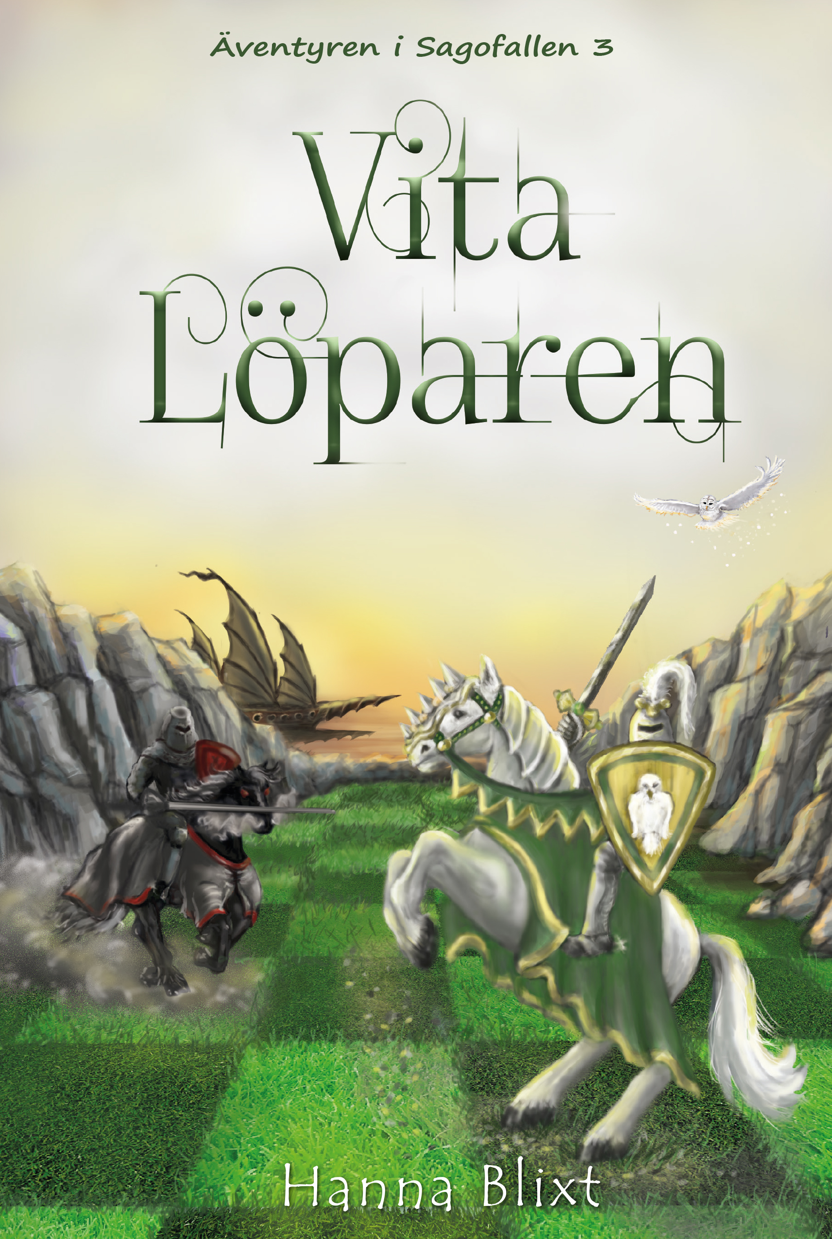 Omslag: Vita löparen