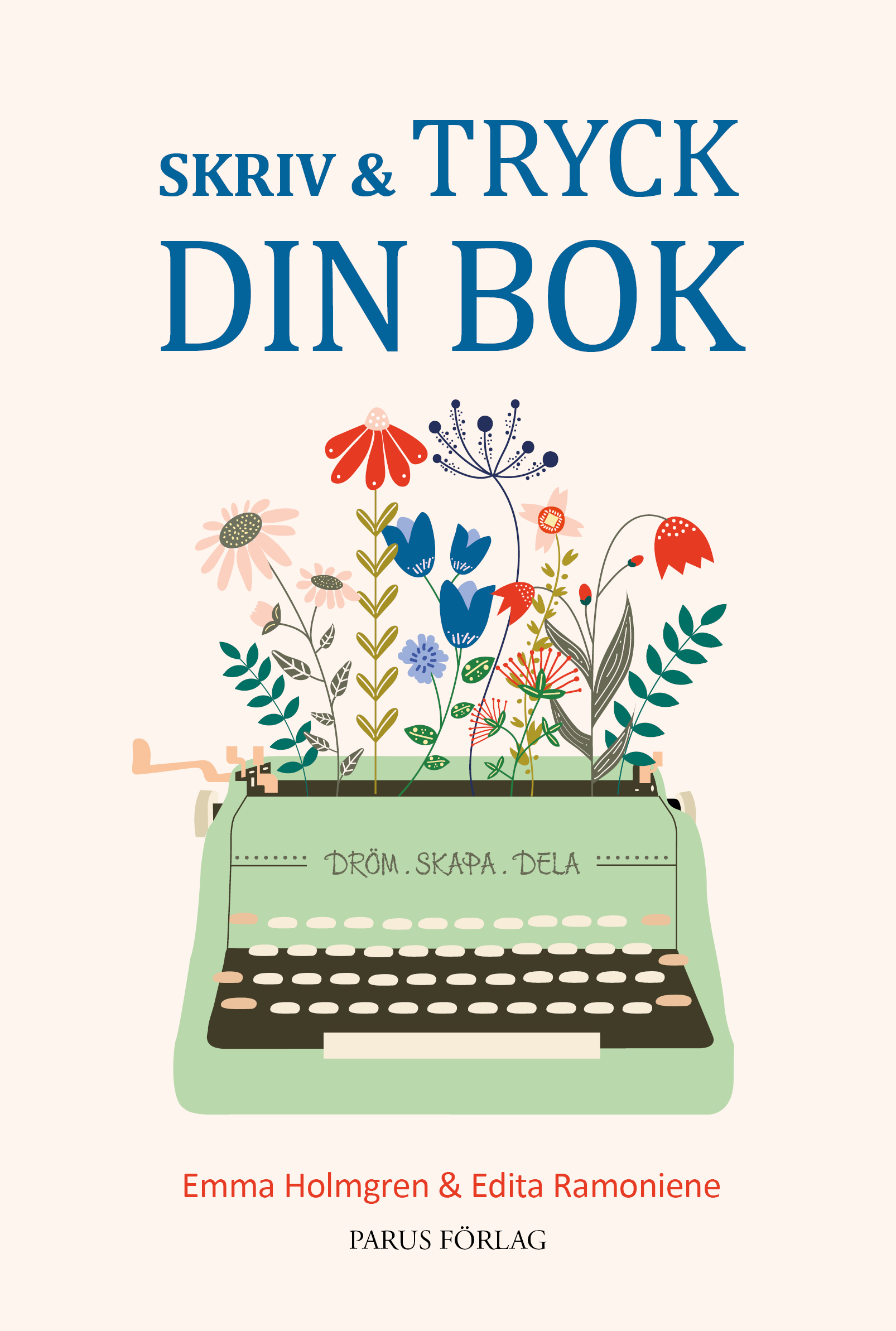 Omslag: Skriv & tryck din bok