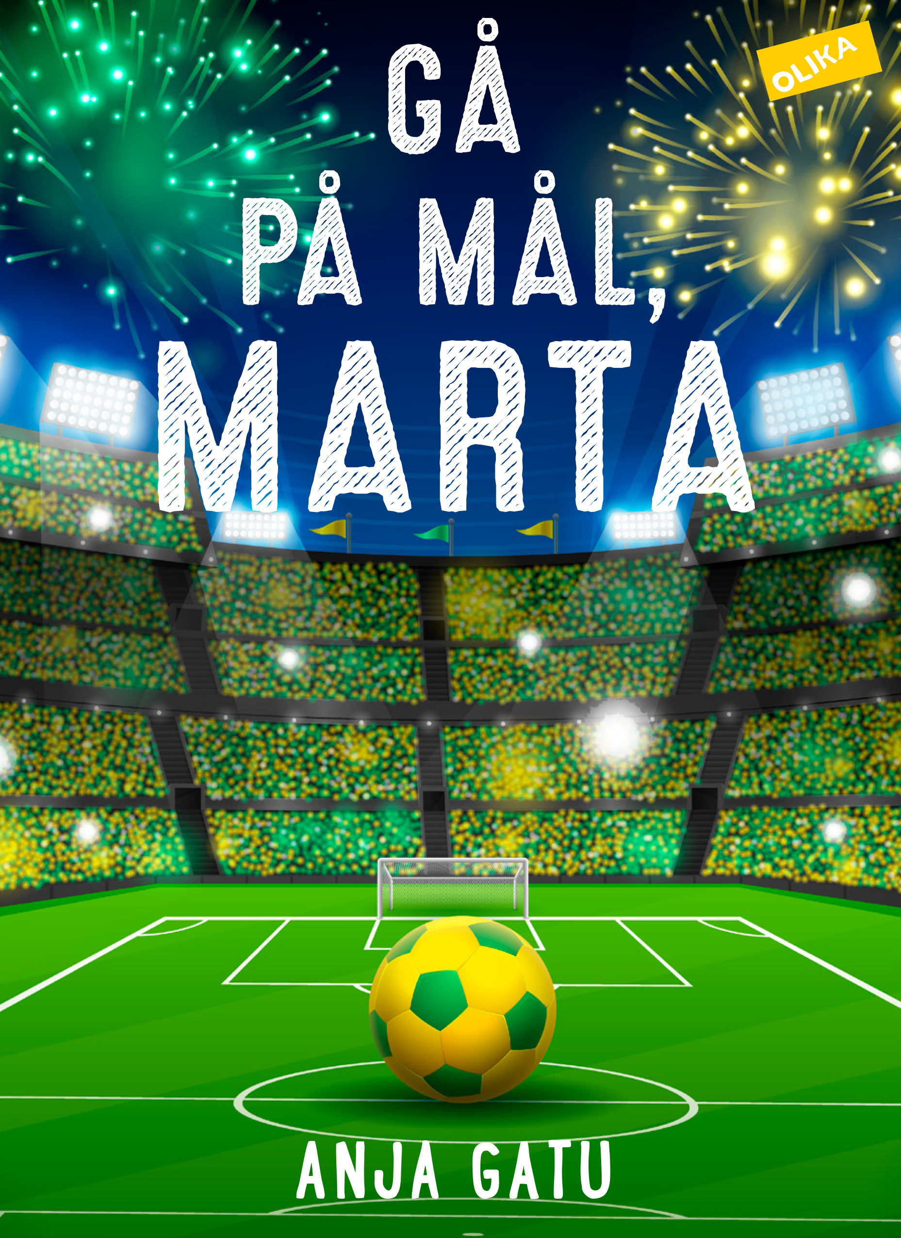 Omslag: Gå på mål, Marta!