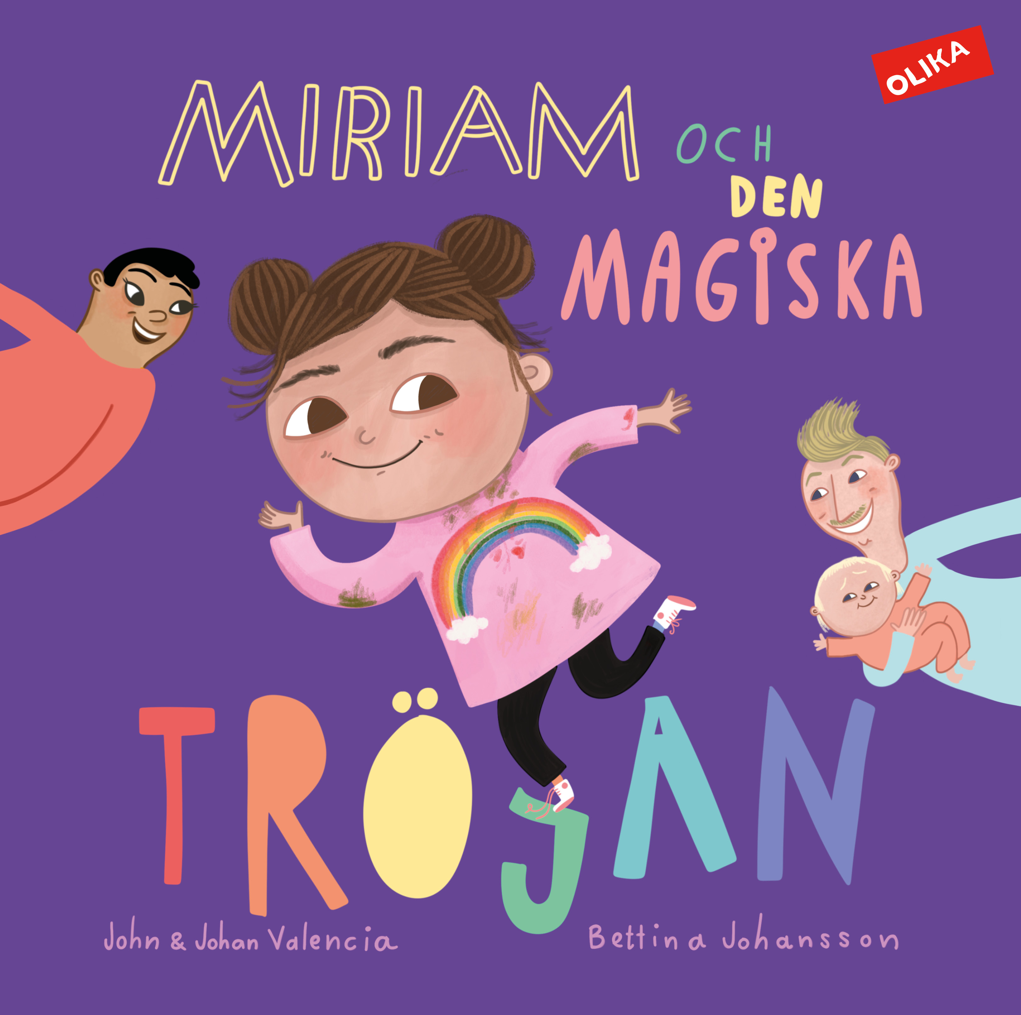 Omslag: Miriam och den magiska tröjan