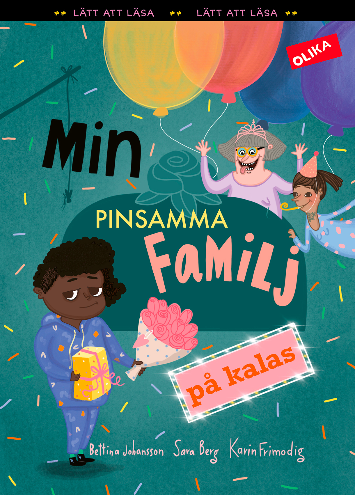 Omslag: Min pinsamma familj på kalas