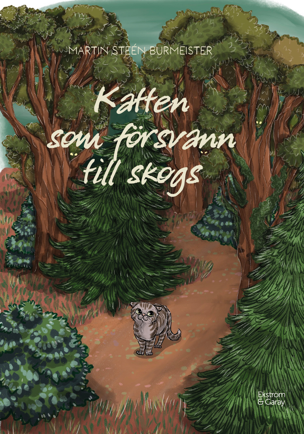 Omslag: Katten som försvann till skogs