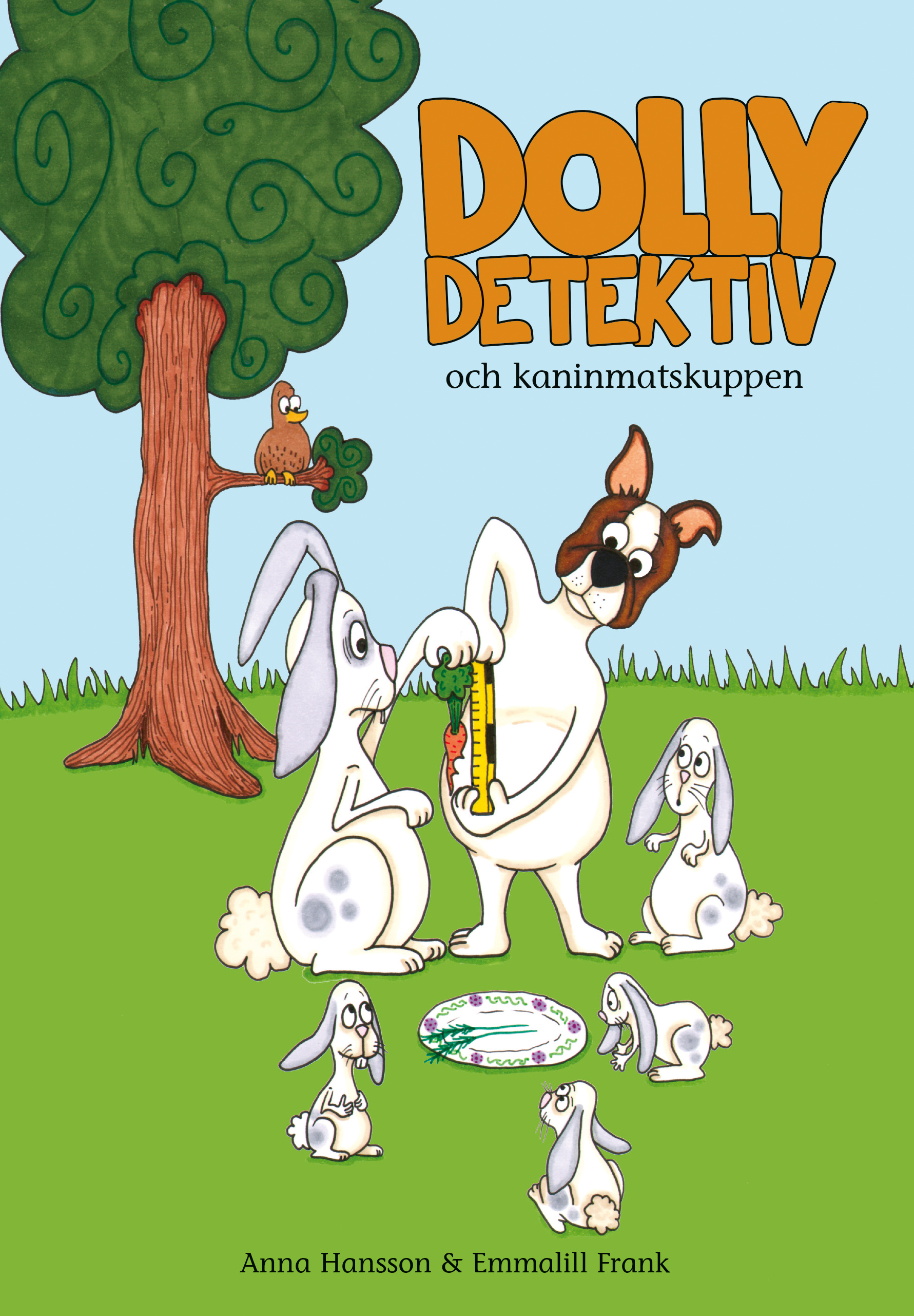 Omslag: Dolly Detektiv och kaninmatskuppen