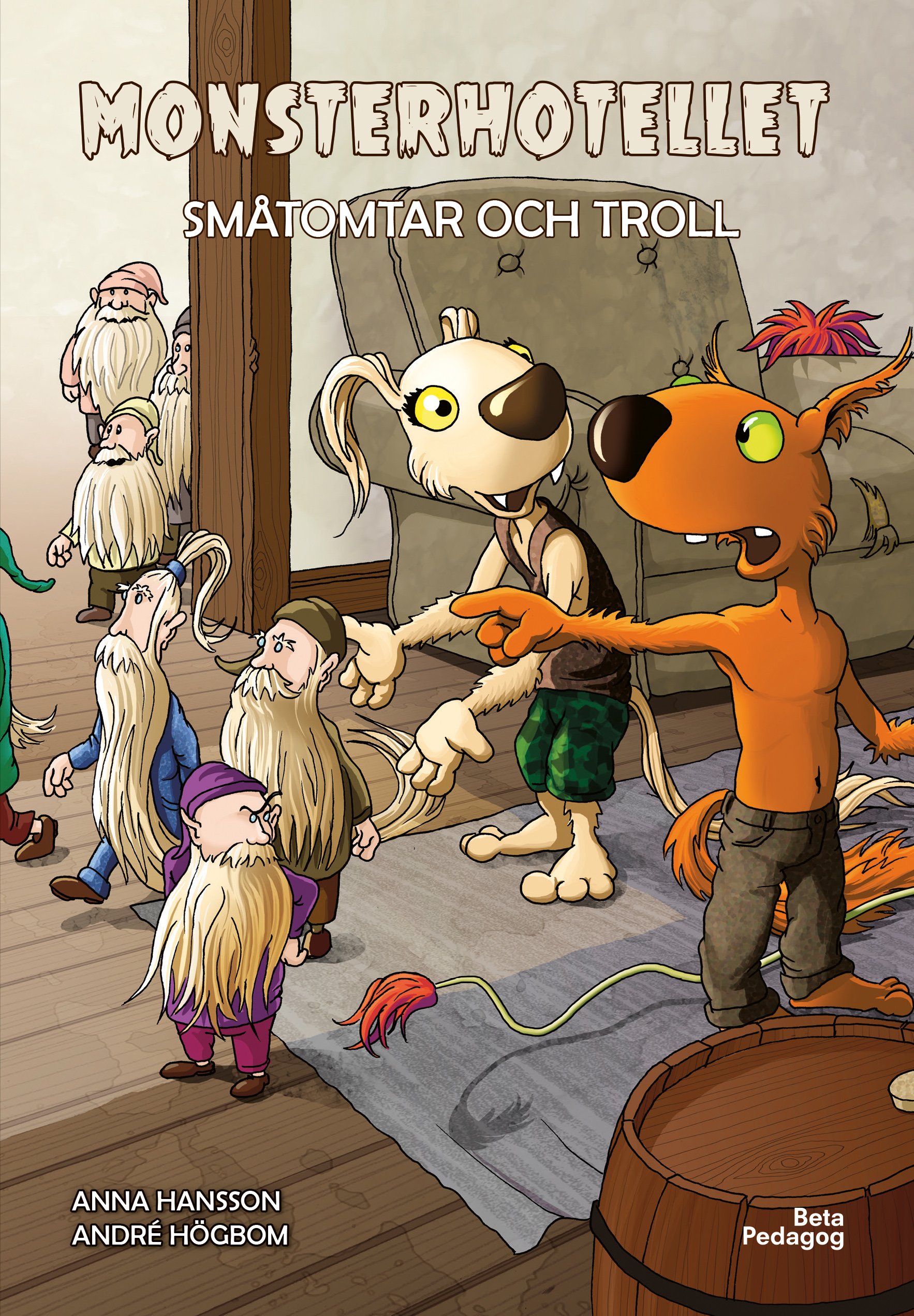 Omslag: Småtomtar och troll