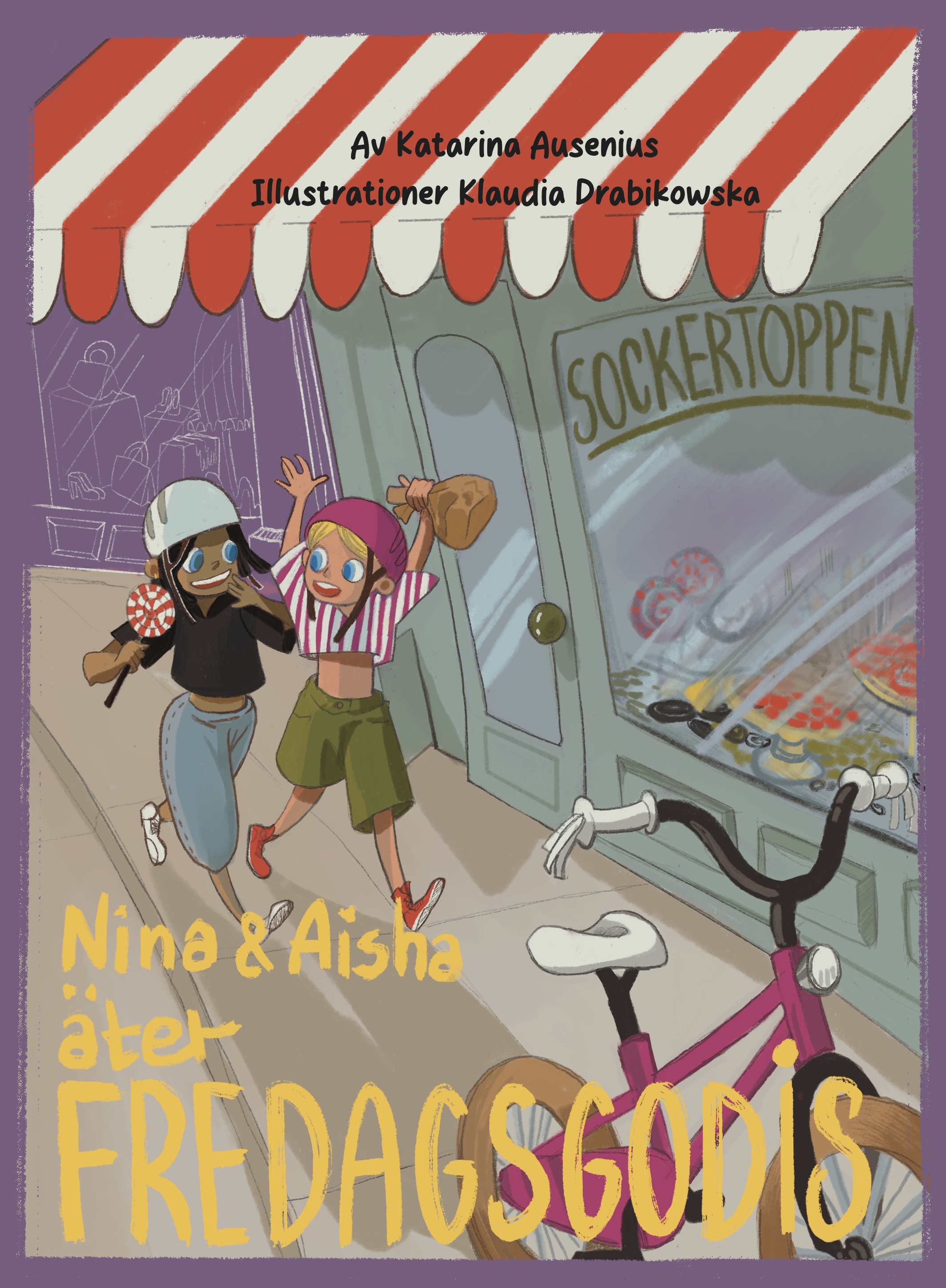 Omslag: Nina & Aisha äter fredagsgodis