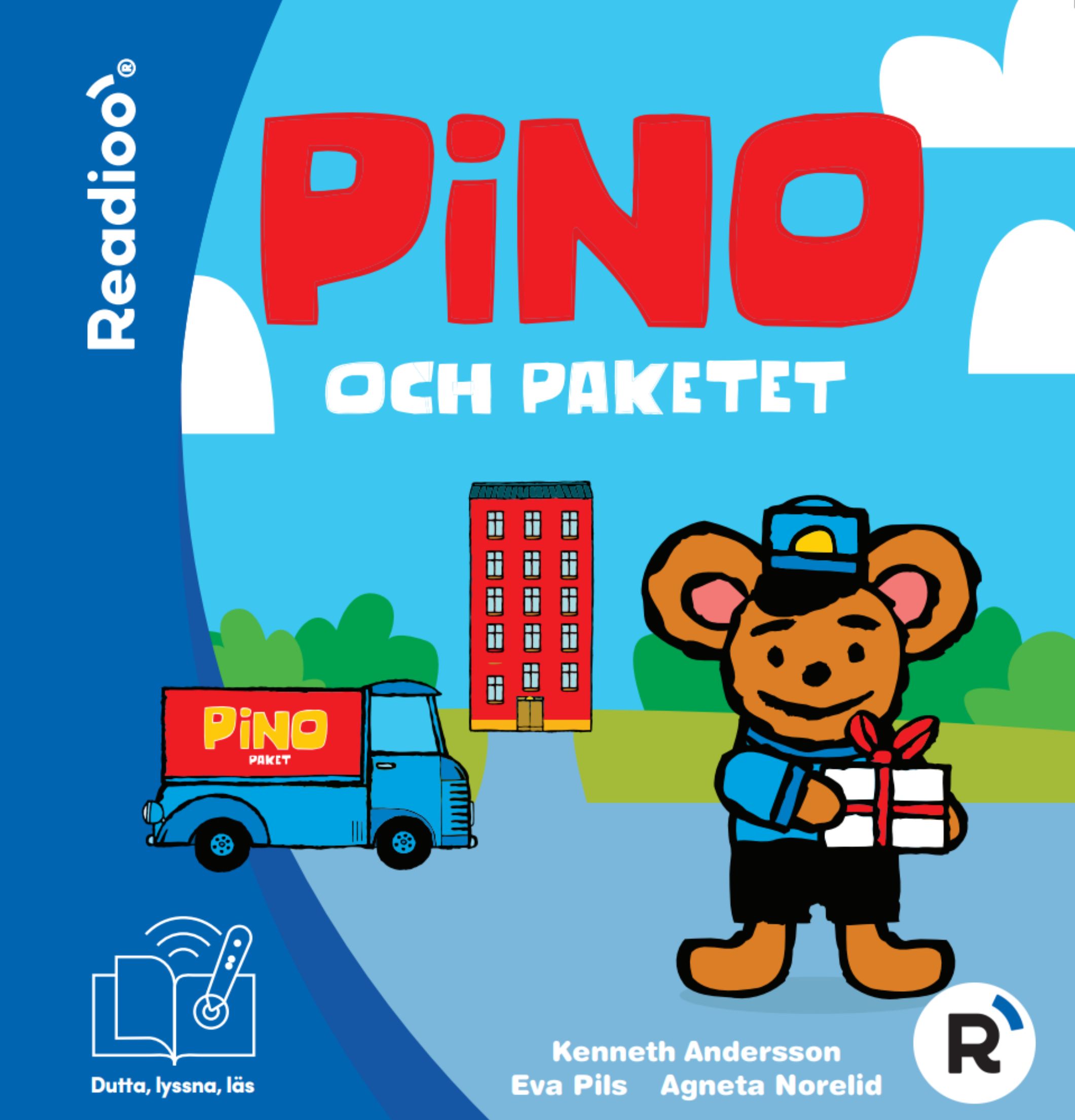 Omslag: Pino och paketet 