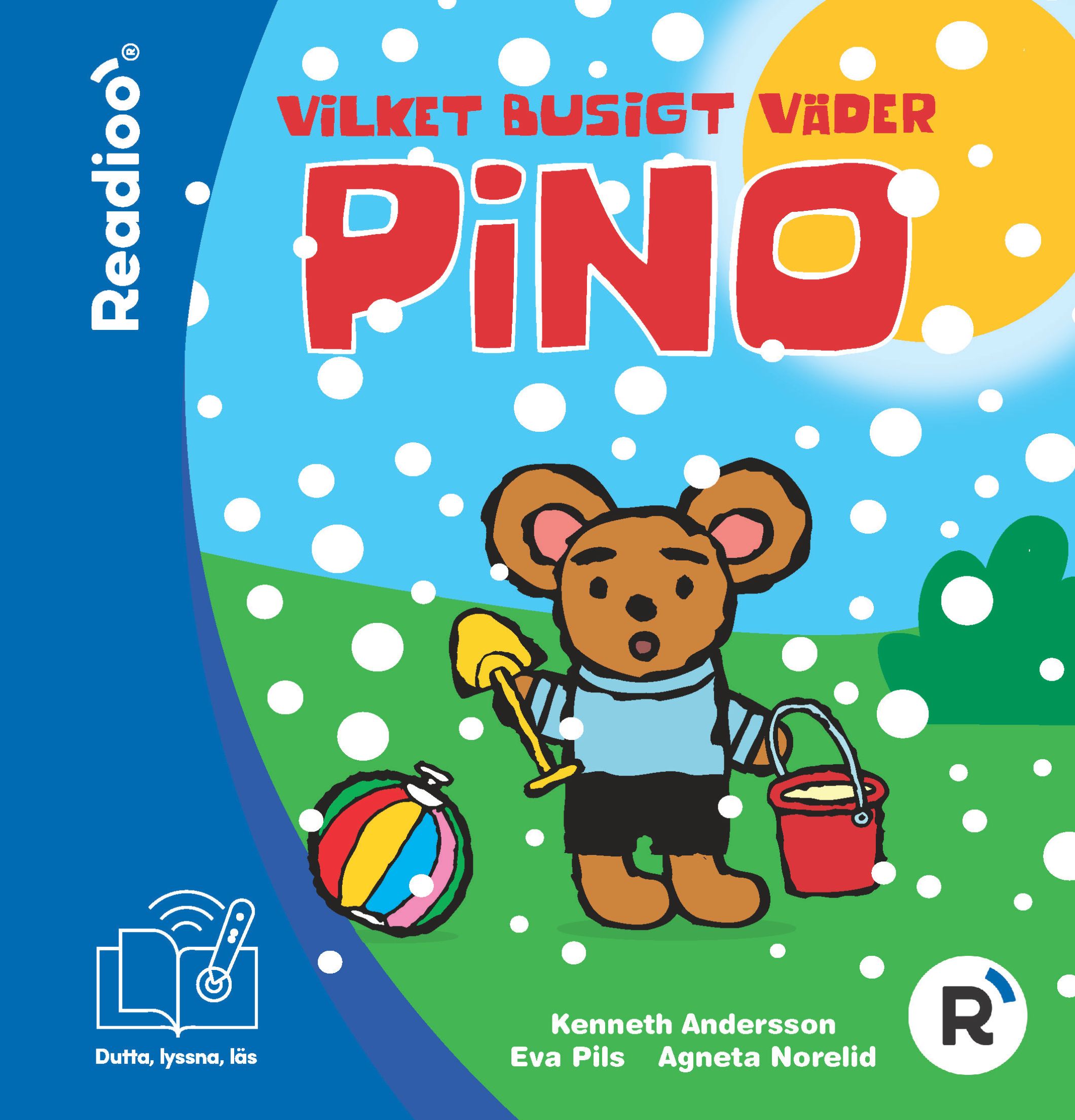 Omslag: Vilket busigt väder Pino 