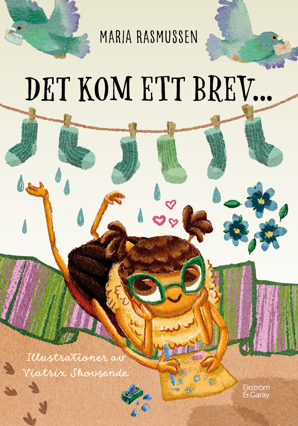 Omslag: Det kom ett brev...