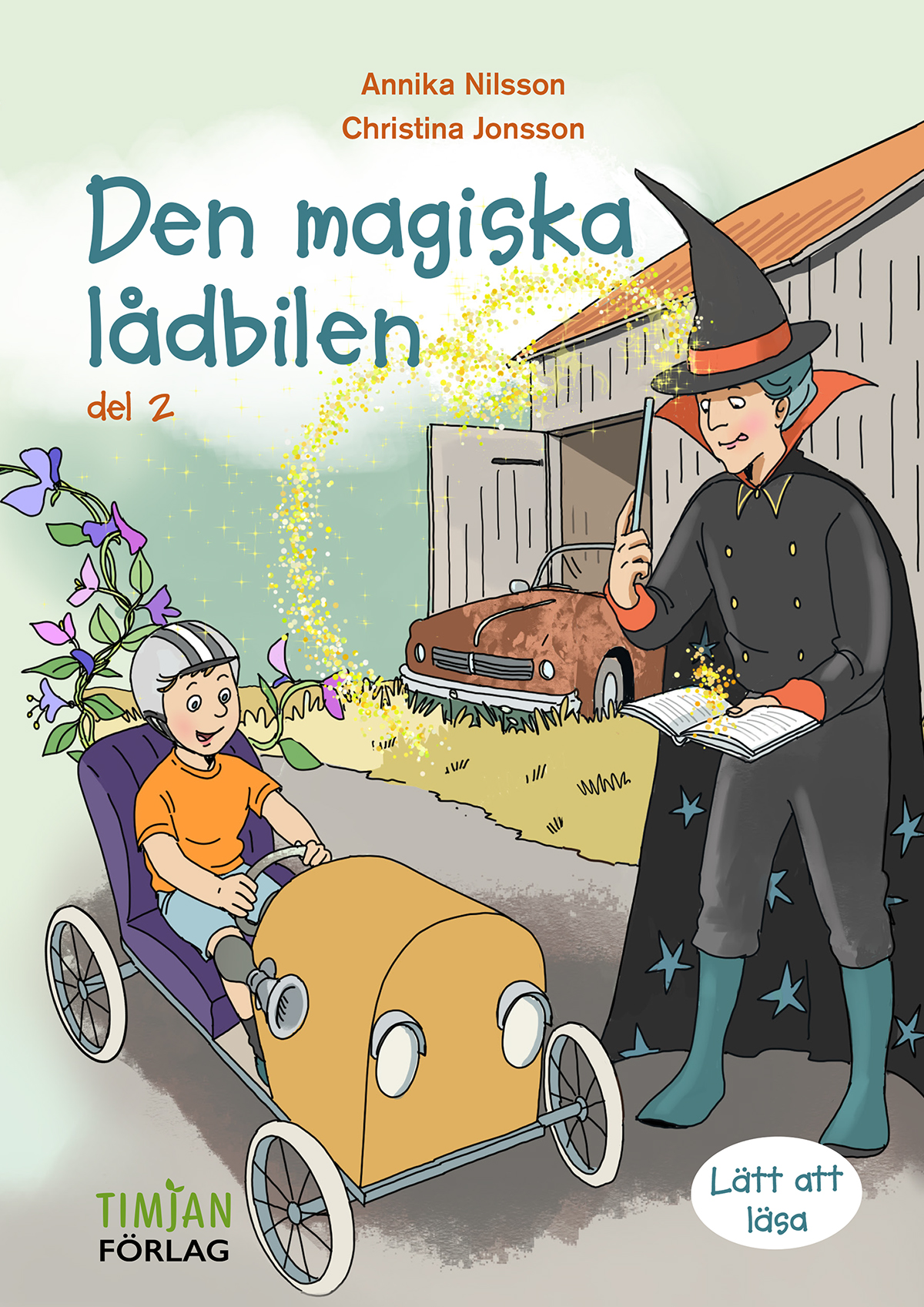 Omslag: Den magiska lådbilen
