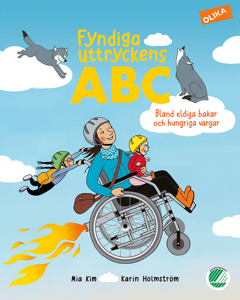 Omslag: Fyndiga uttryckens ABC : bland eldiga bakar och hungriga vargar