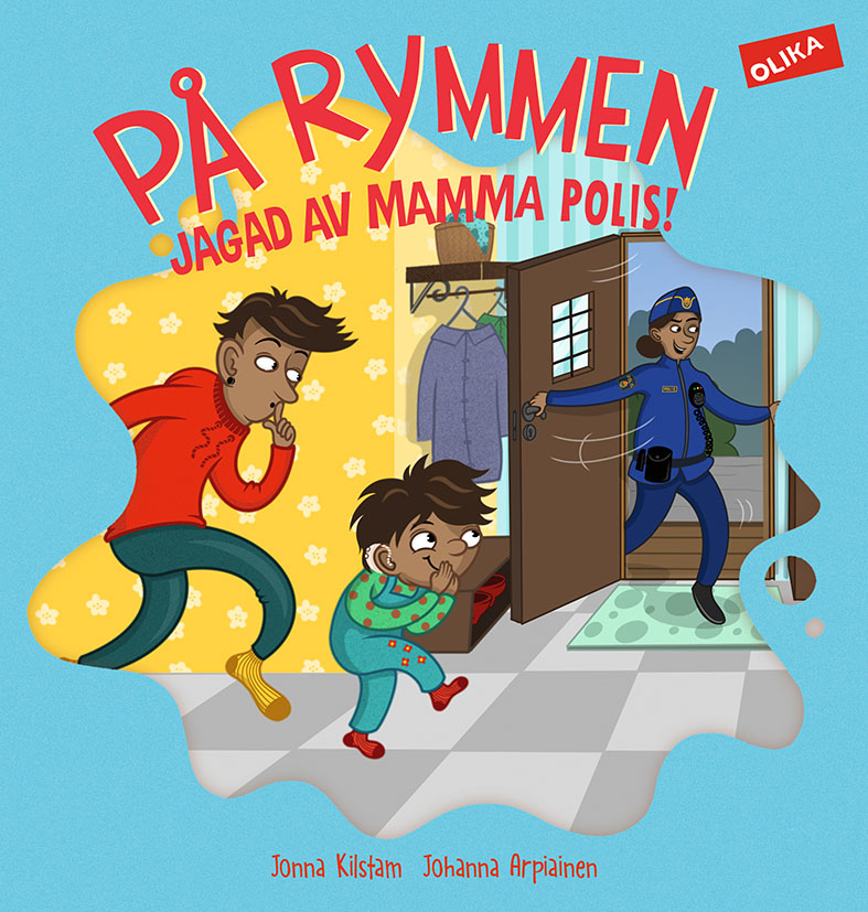 Omslag: På rymmen : jagad av mamma polis!