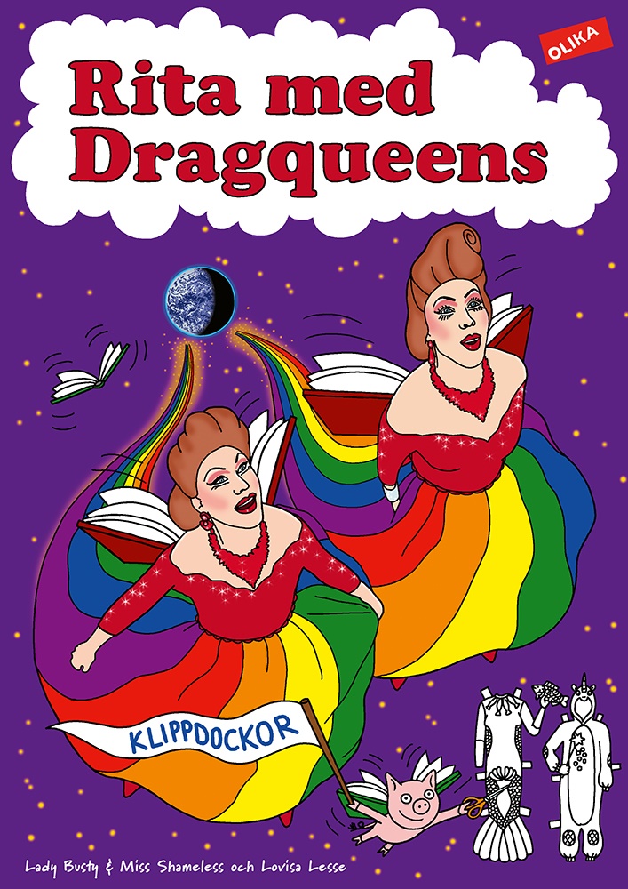 Omslag: Rita med Dragqueens