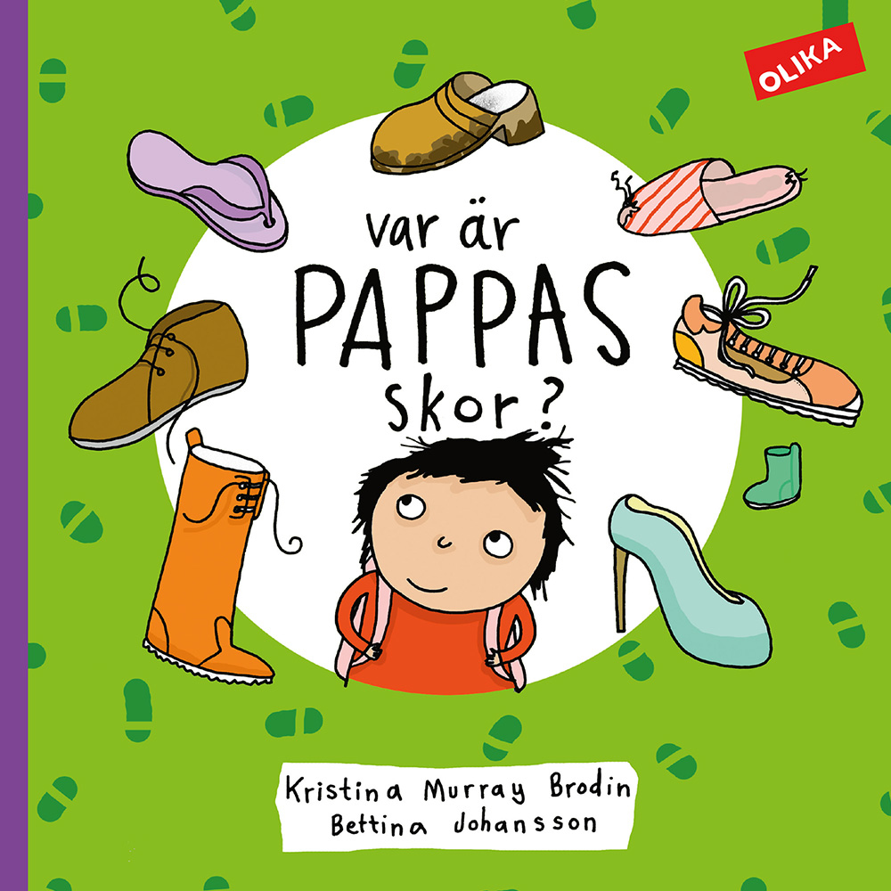 Omslag: Var är pappas skor?