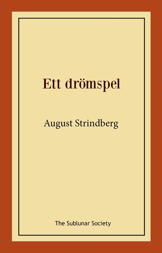 Omslag: Ett drömspel