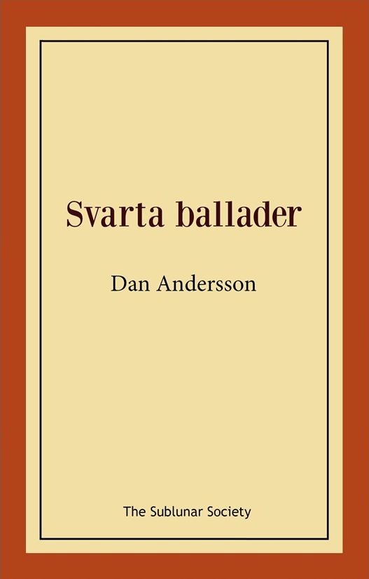 Omslag: Svarta ballader