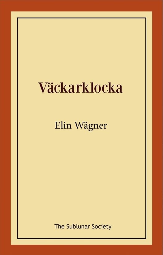 Omslag: Väckarklocka