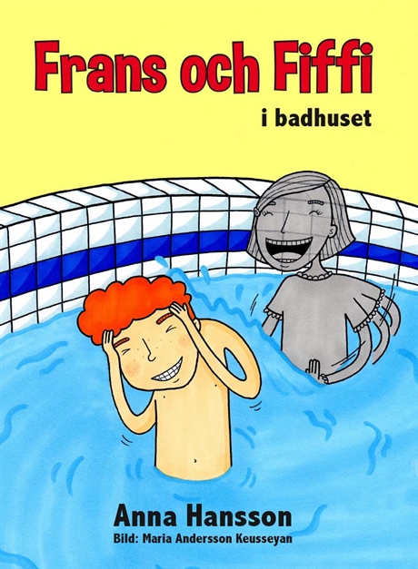 Omslag: Frans och Fiffi i badhuset