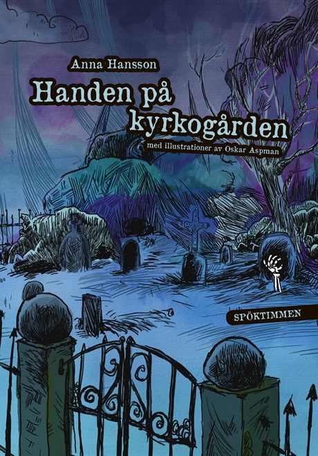 Omslag: Handen på kyrkogården