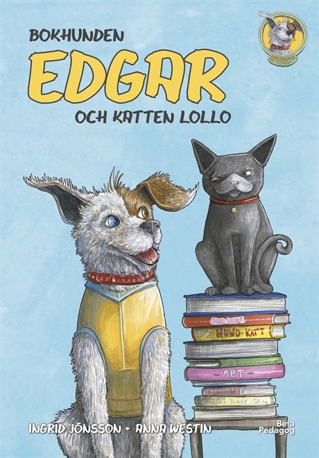 Omslag: Bokhunden Edgar och katten Lollo