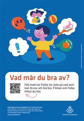 Affisch "Vad mår du bra av"