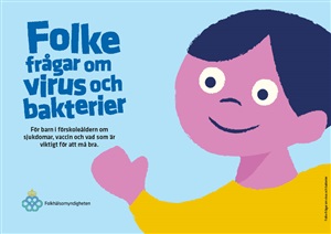 Folke frågar om Virus & bakterier broschyr