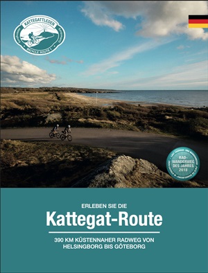 Die Kattegat-Route – Fahrradkarte und Broschüre 2025