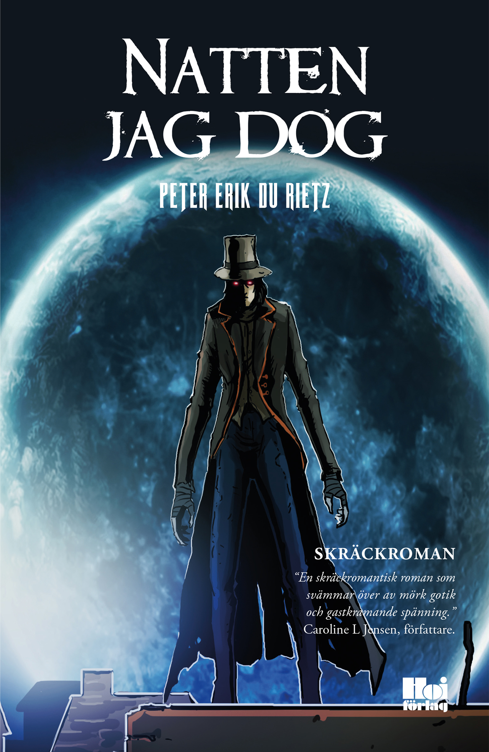 Omslag: Natten jag dog