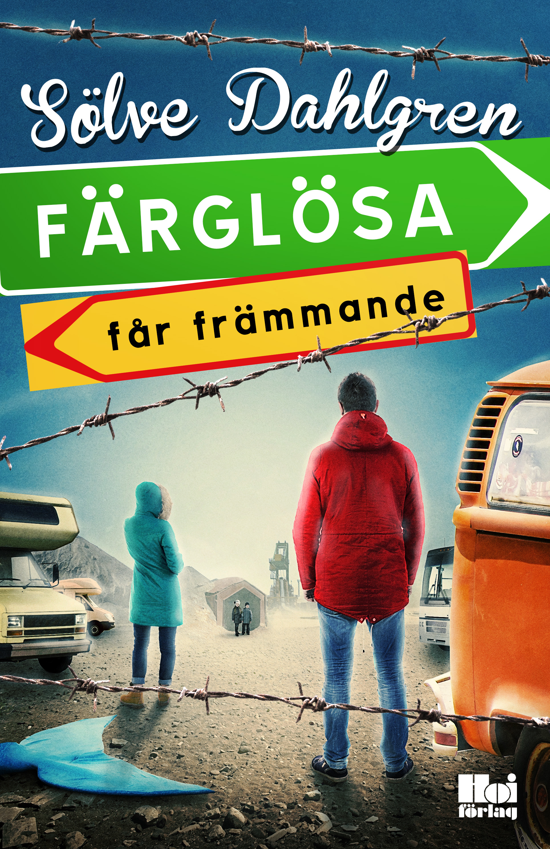 Omslag: Färglösa får främmande