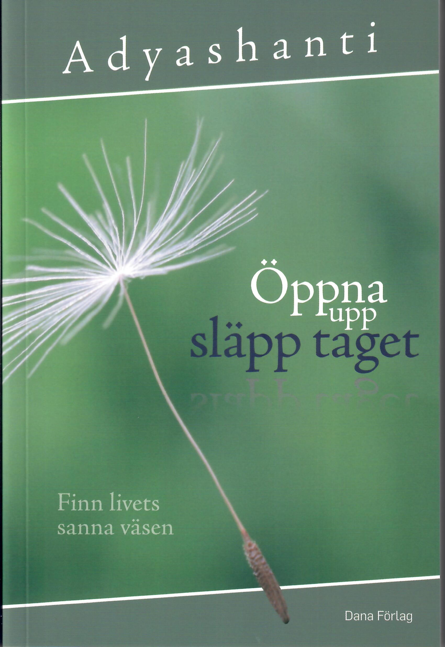 Omslag: Öppna upp, släpp taget : finn livets sanna väsen