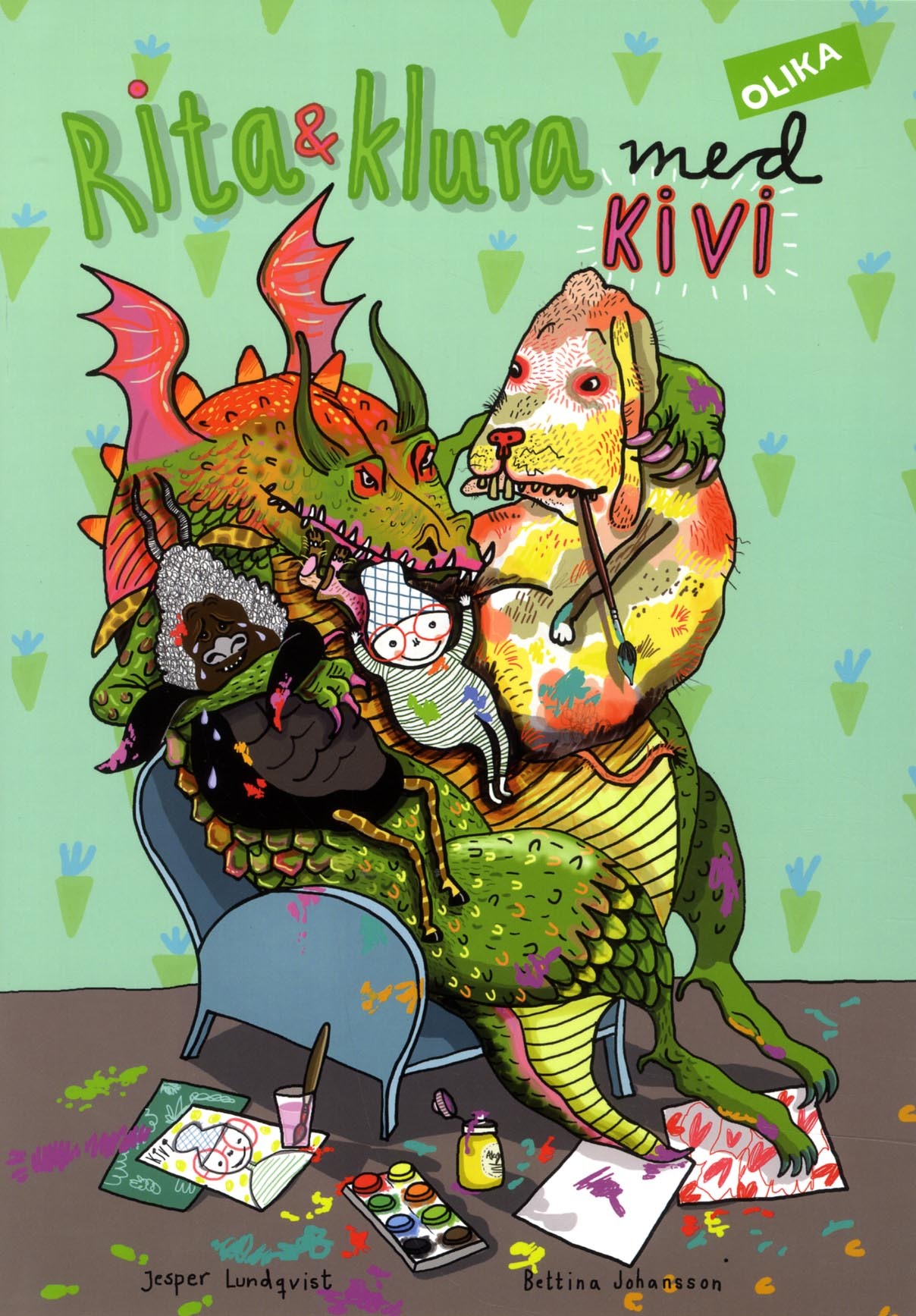 Omslag: Rita & klura med Kivi