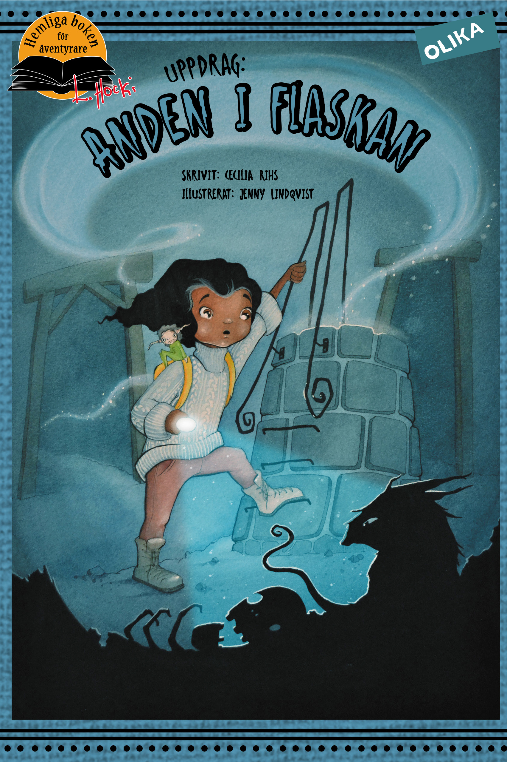 Omslag: Uppdrag: Anden i flaskan