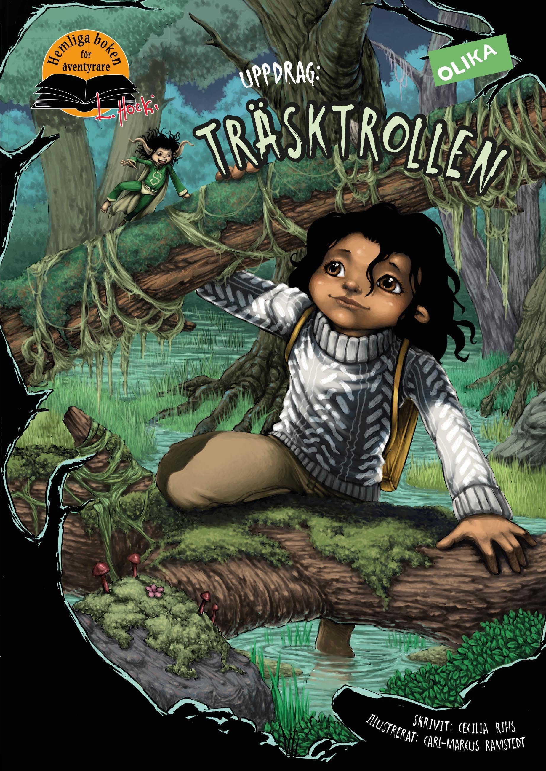 Omslag: Uppdrag: Träsktrollen