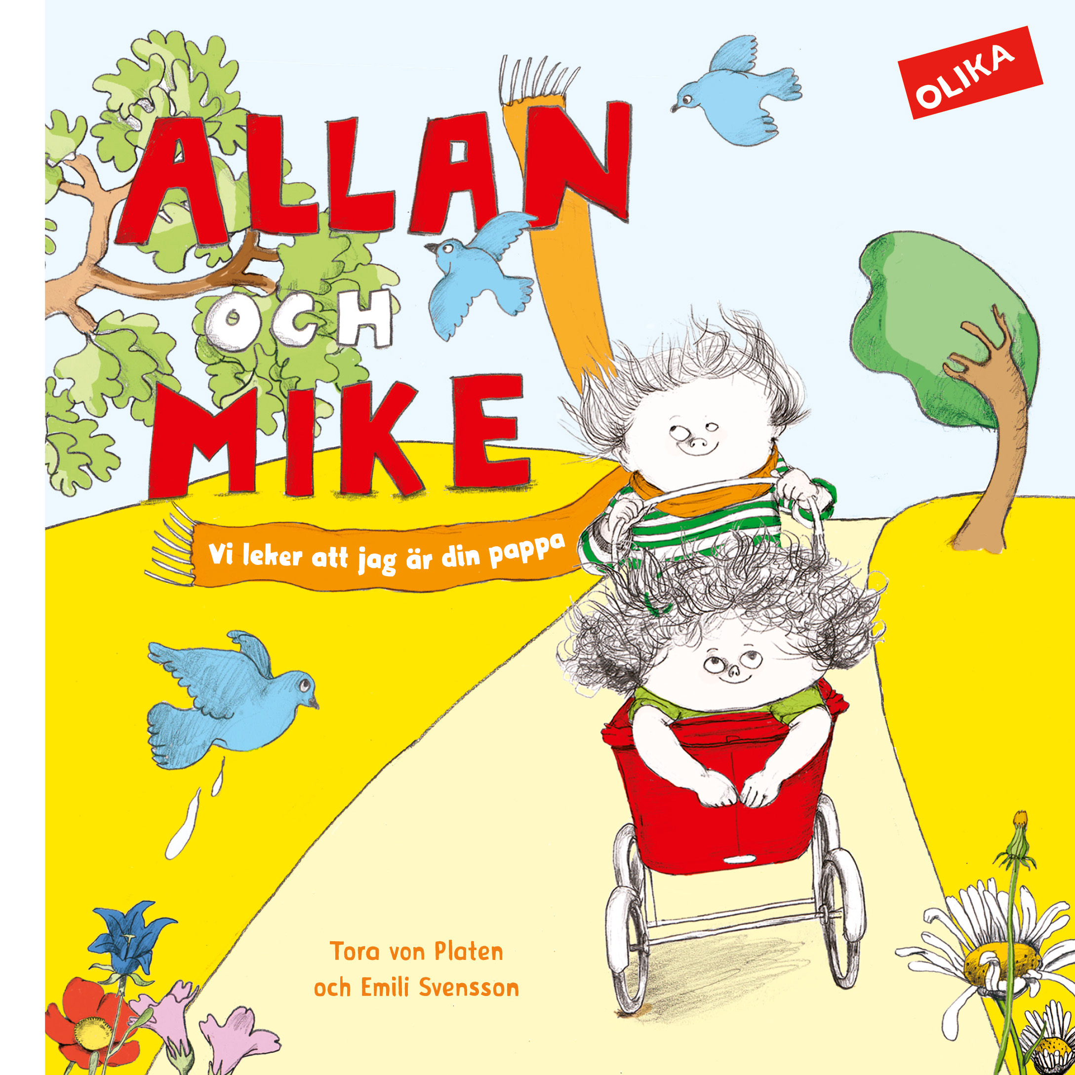 Omslag: Vi leker att jag är din pappa