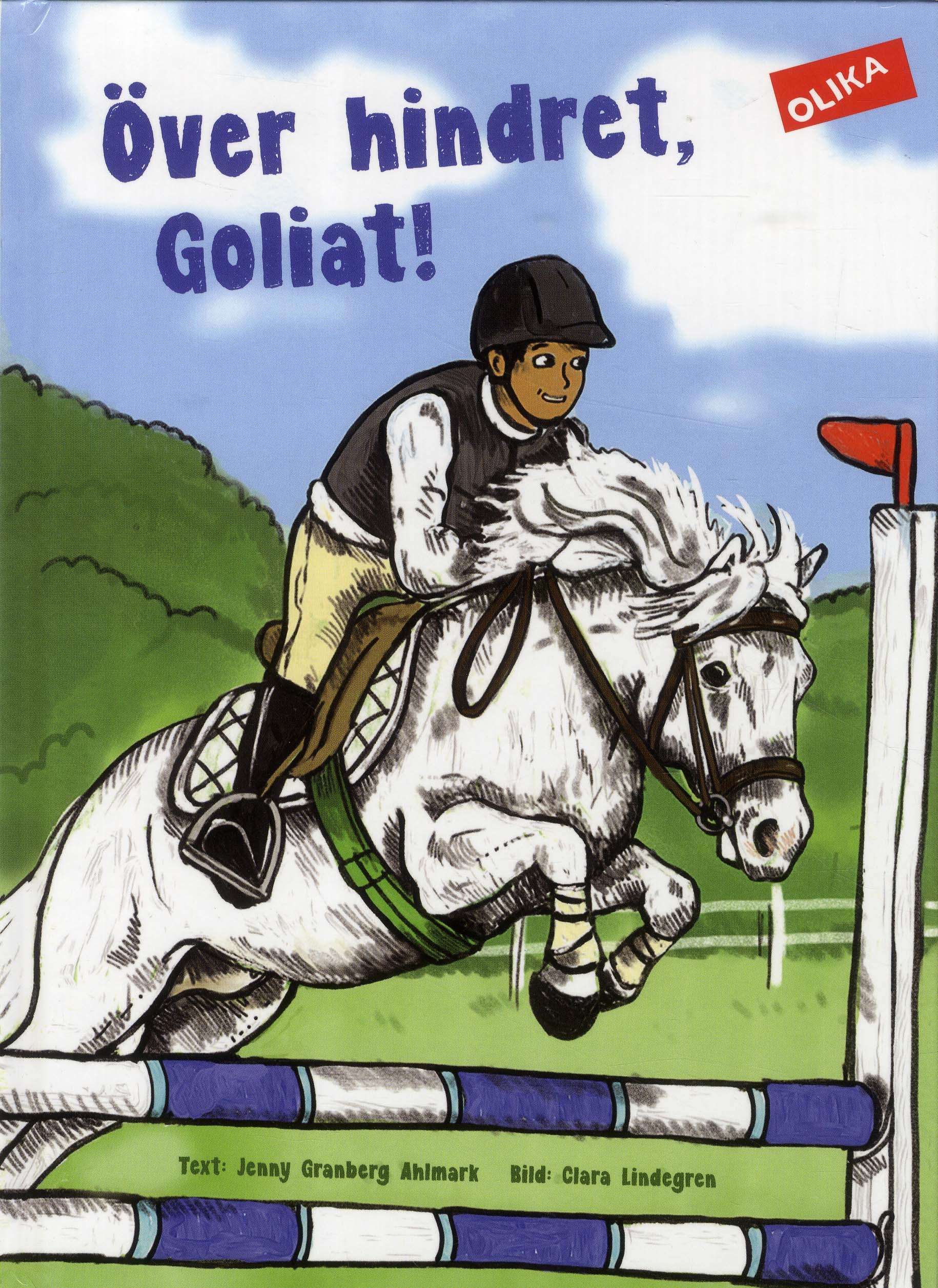 Omslag: Över hindret, Goliat!