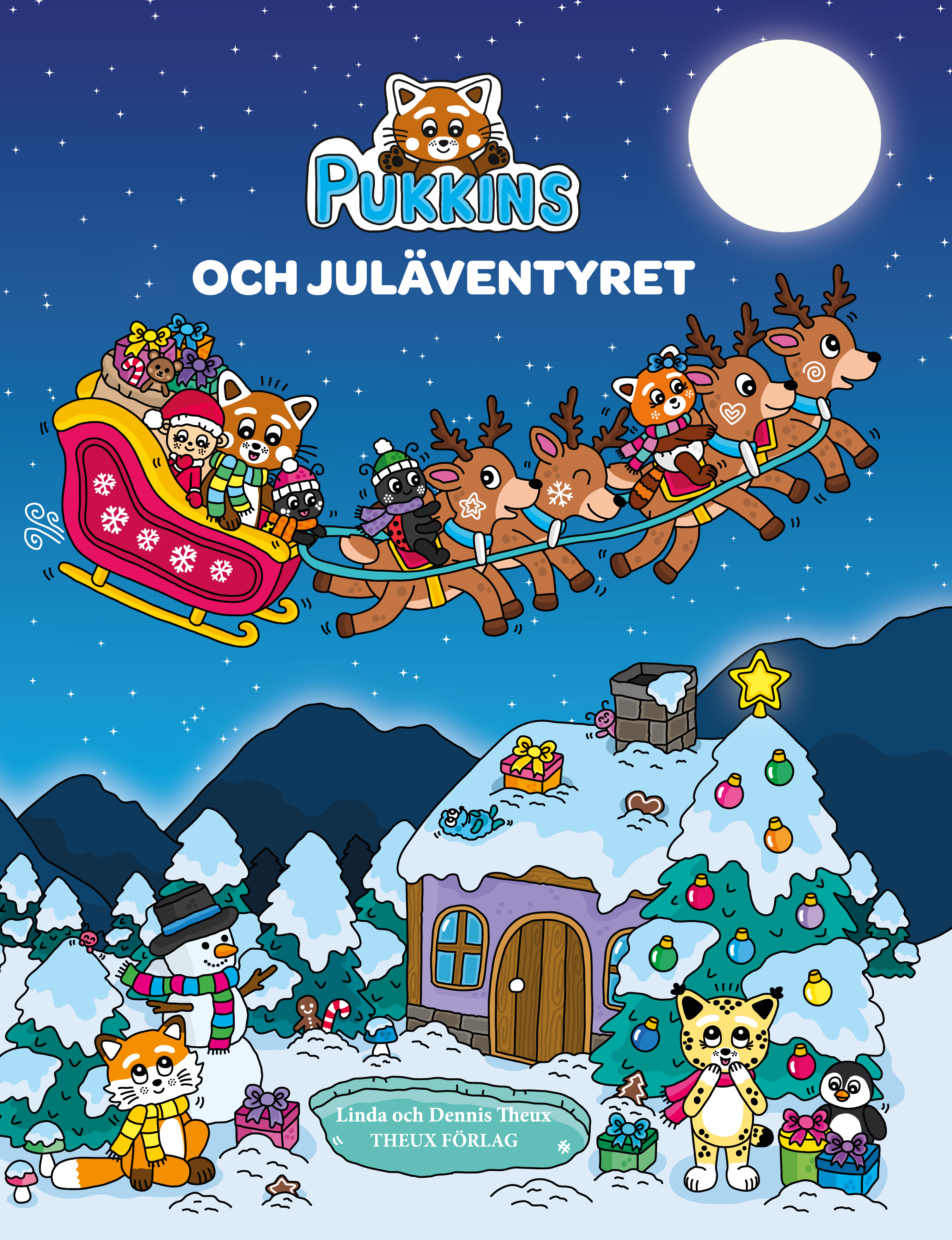 Omslag: Pukkins och juläventyret