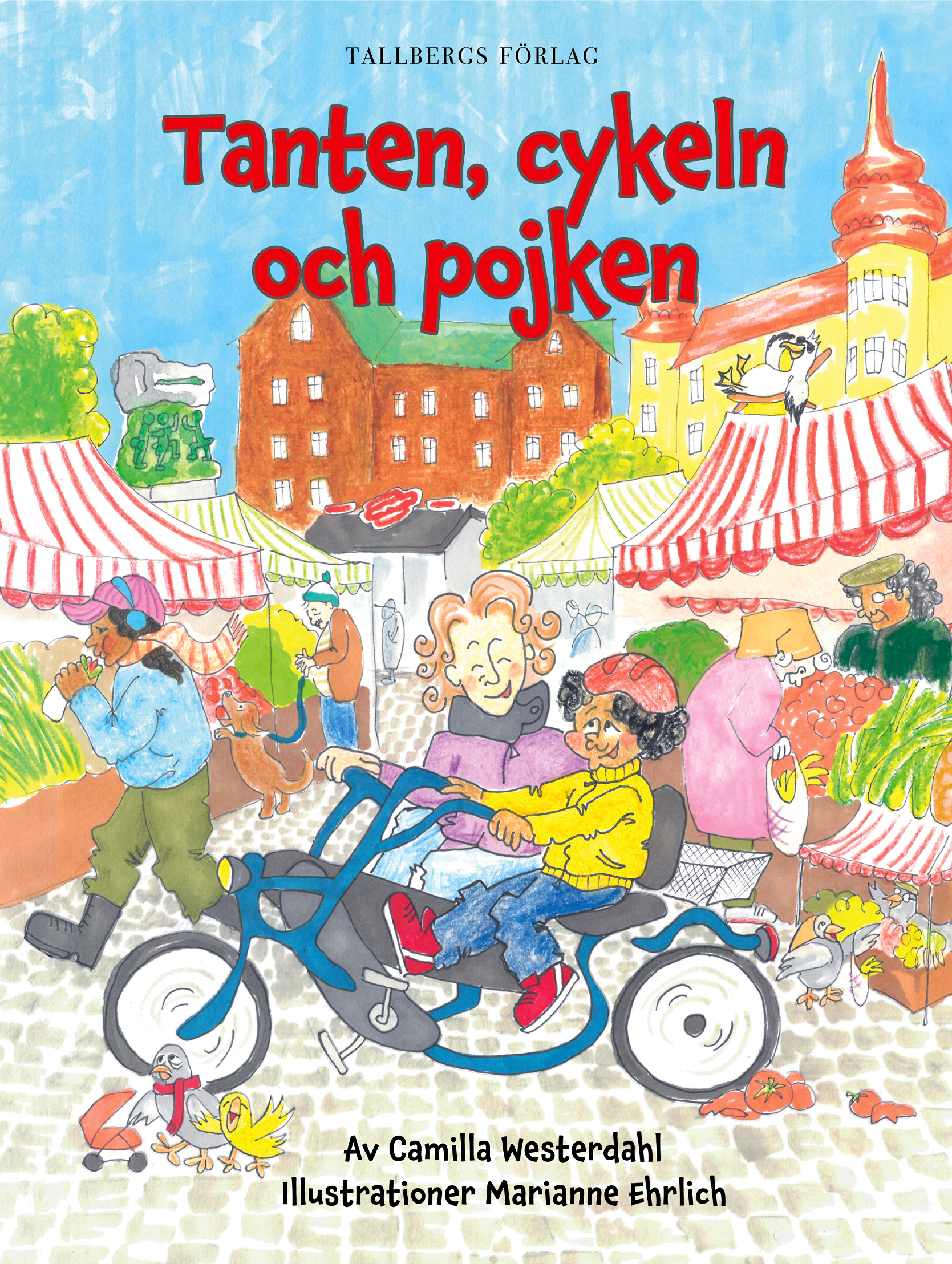 Omslag: Tanten, cykeln och pojken