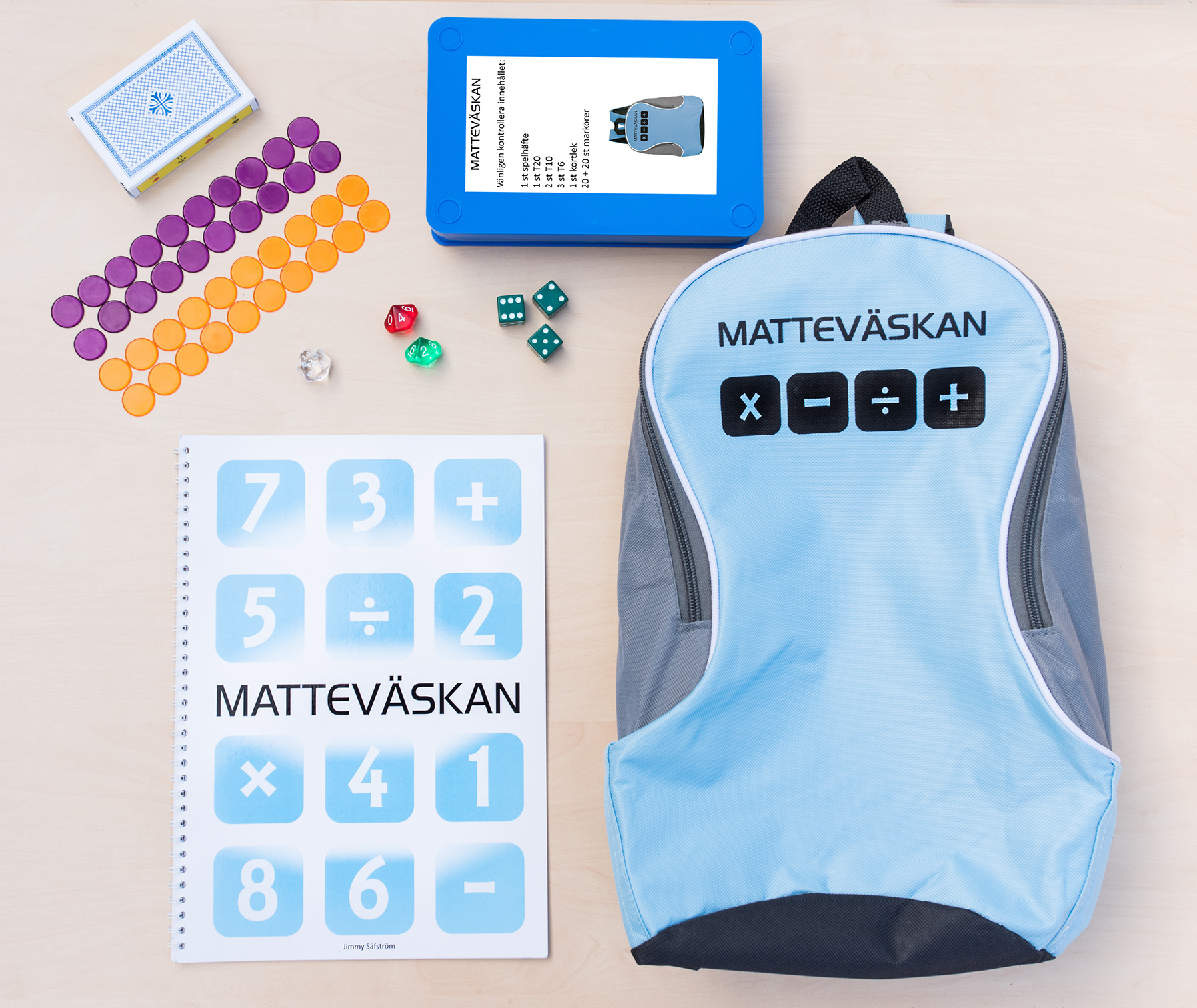 Omslag: Matteväskan