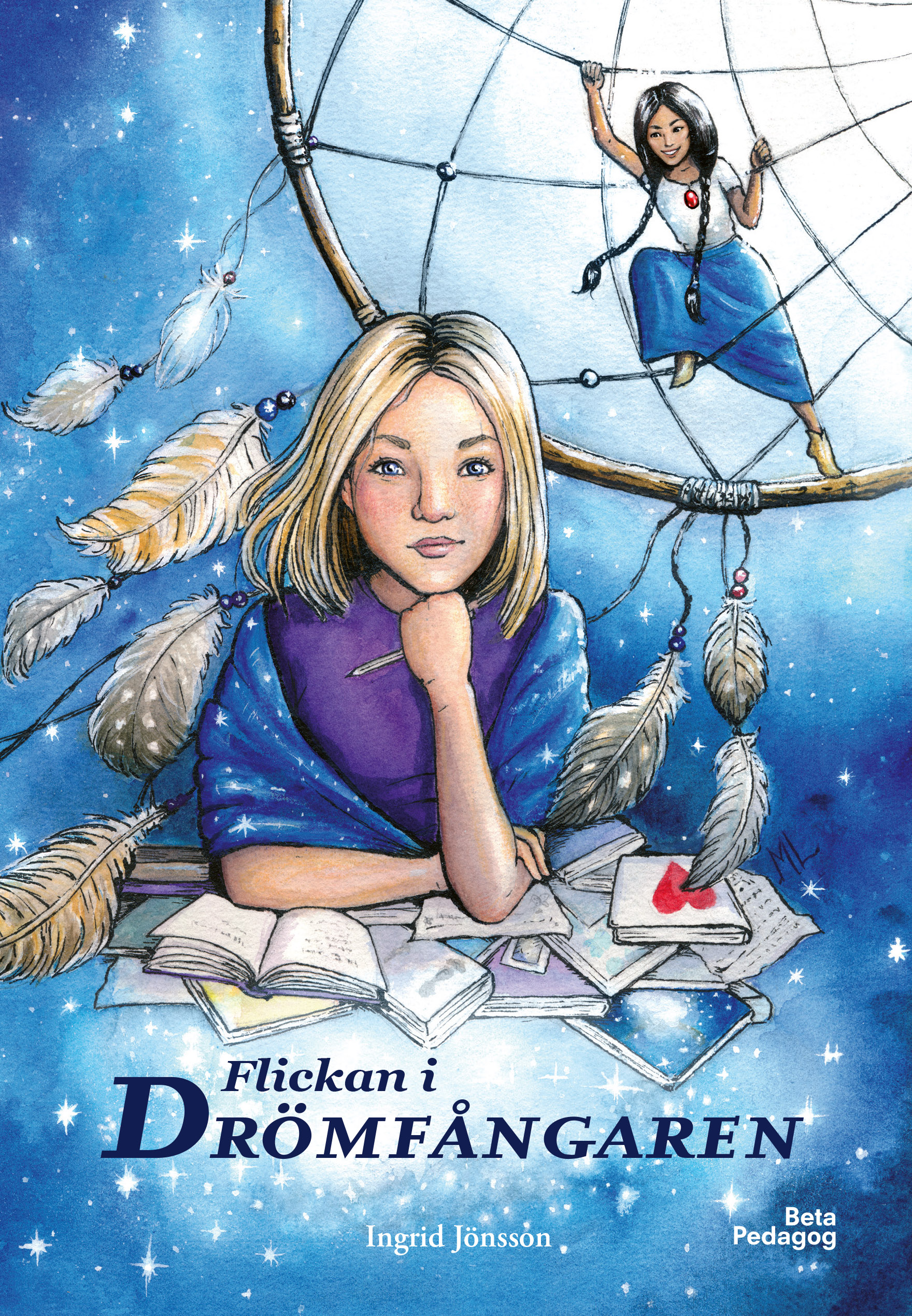 Omslag: Flickan i drömfångaren
