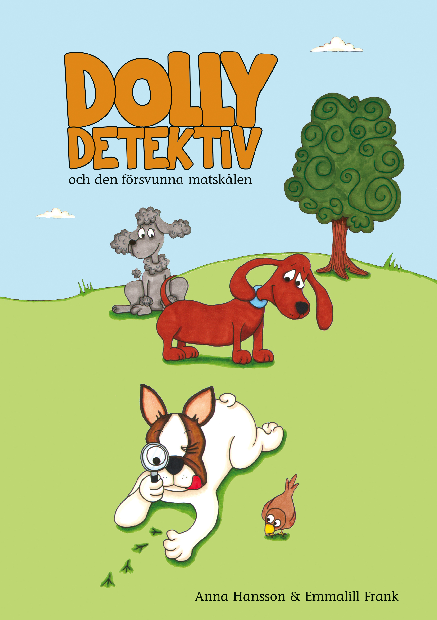 Omslag: Dolly Detektiv och den försvunna matskålen