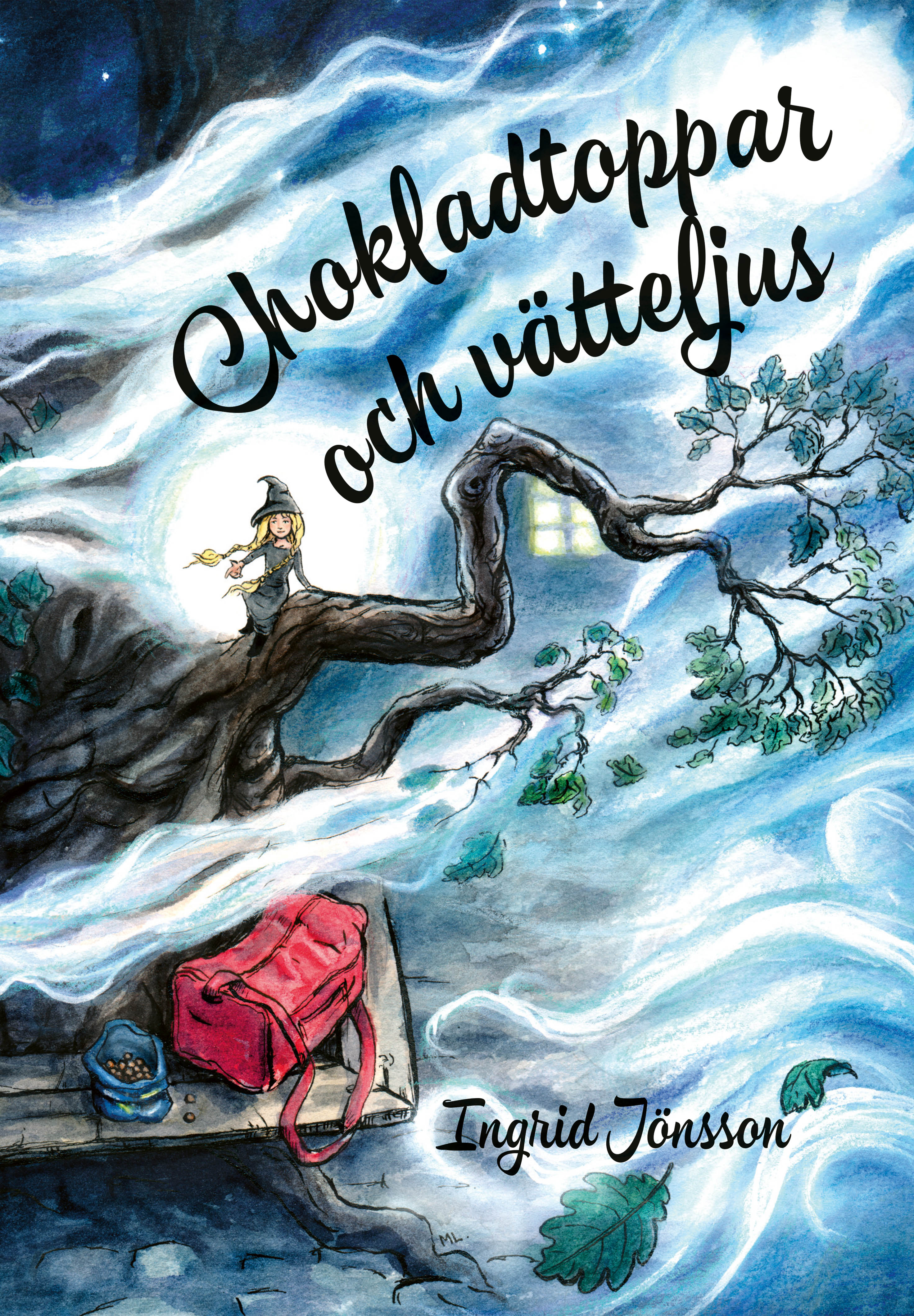 Omslag: Chokladtoppar och vätteljus