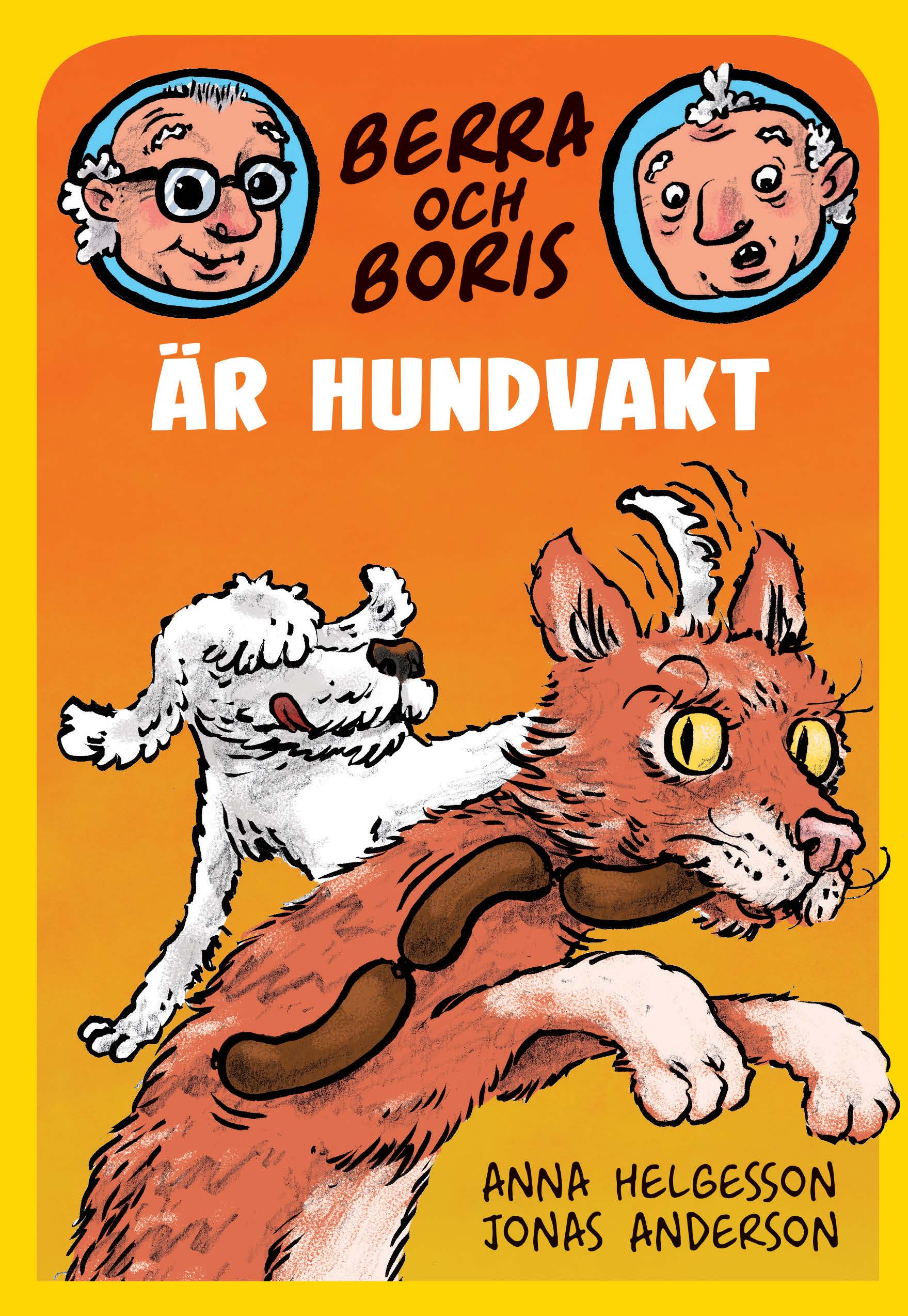 Omslag: Berra och Boris är hundvakt