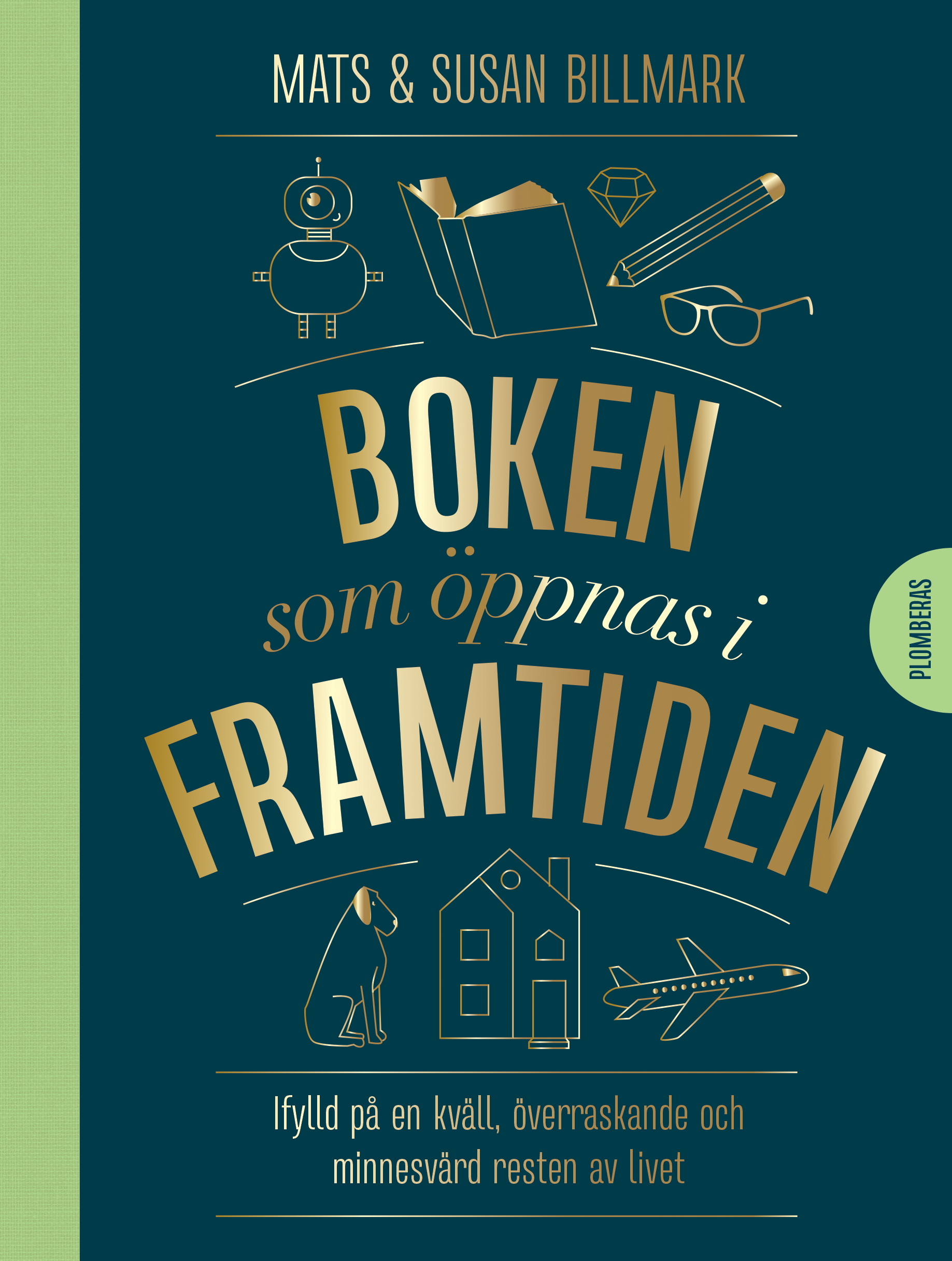 Omslag: Boken som öppnas i framtiden