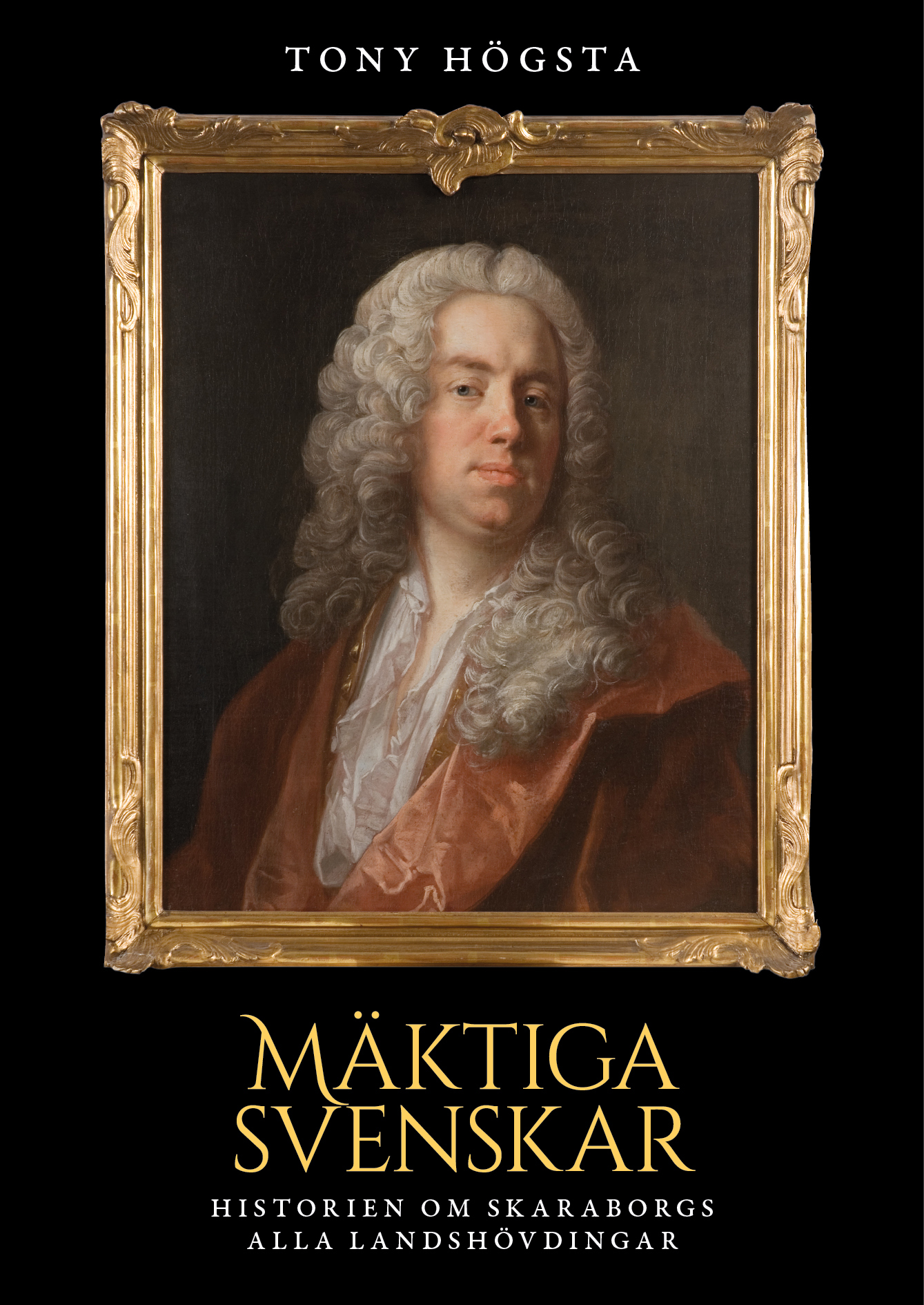 Omslag: Mäktiga svenskar : historien om Skaraborgs alla landshövdingar