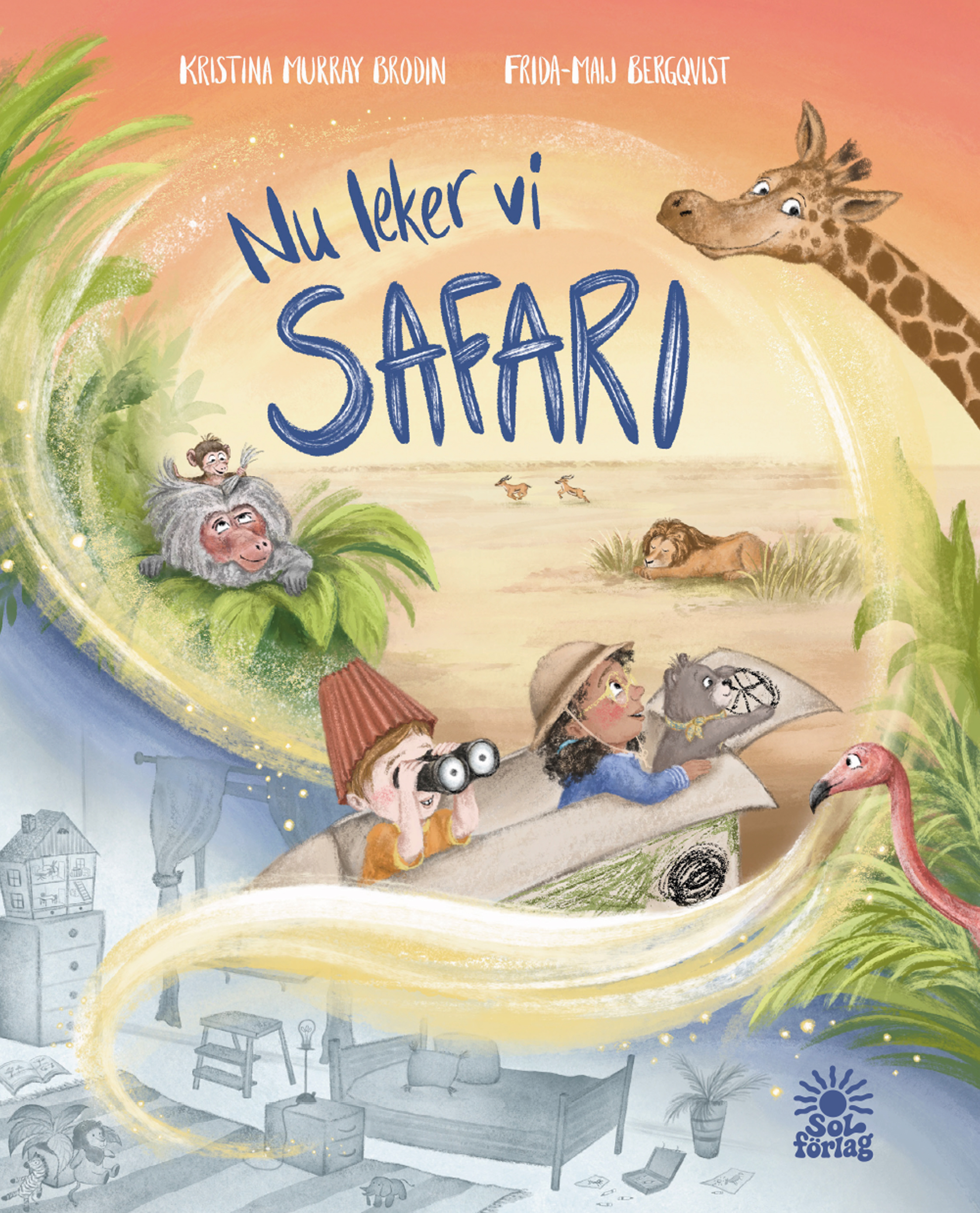 Omslag: Nu leker vi safari